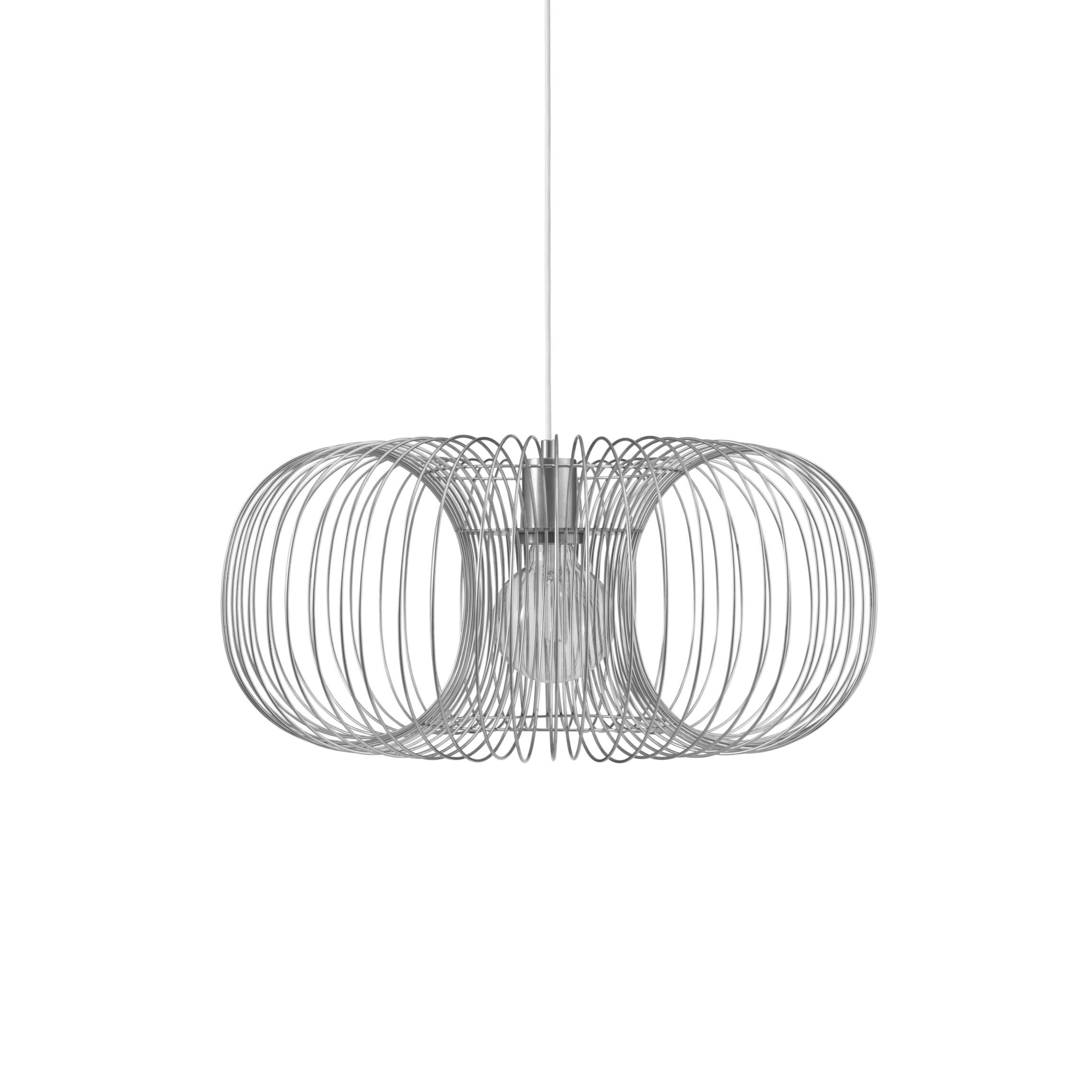 Lampa wisząca COIL stal nierdzewna
