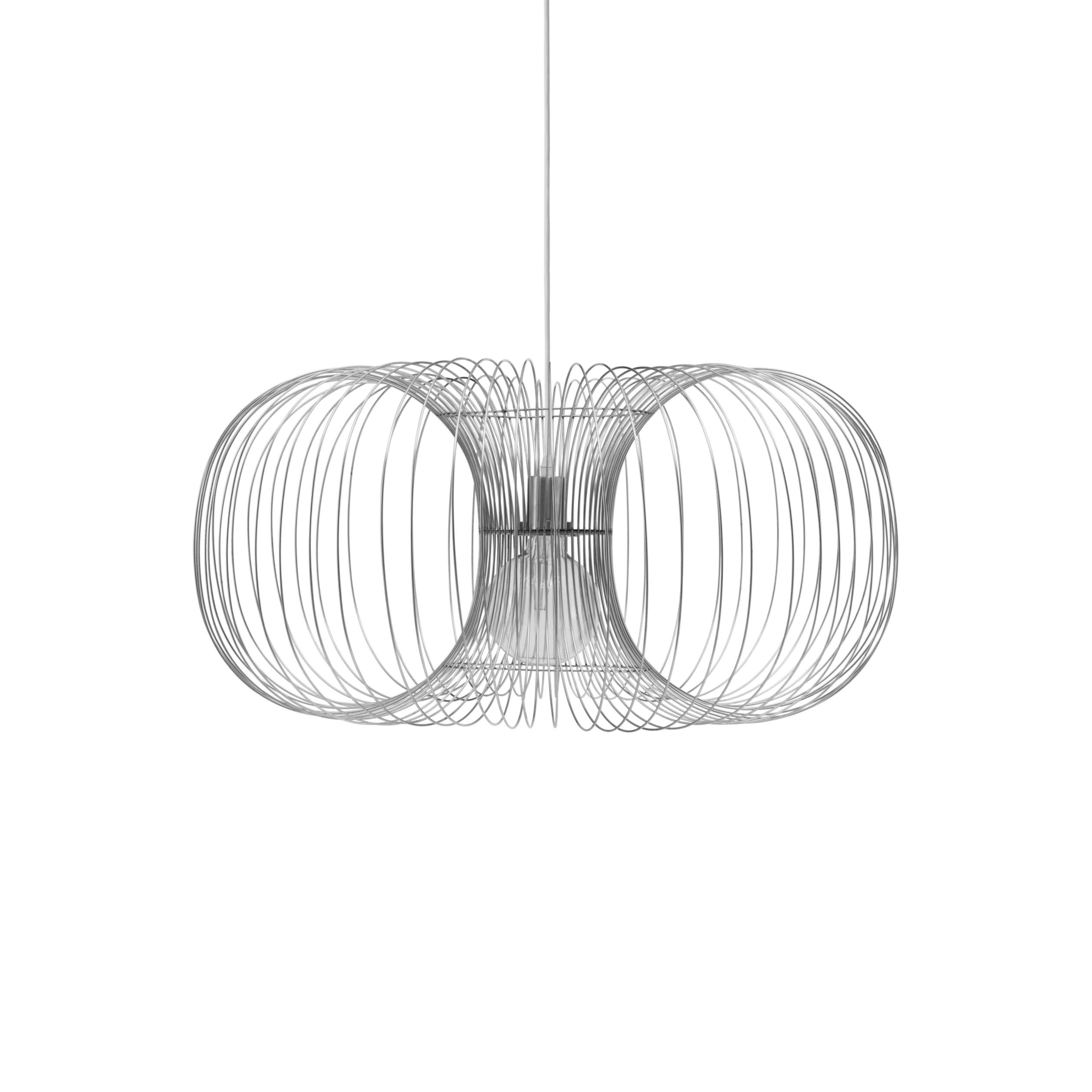 Lampa wisząca COIL stal nierdzewna
