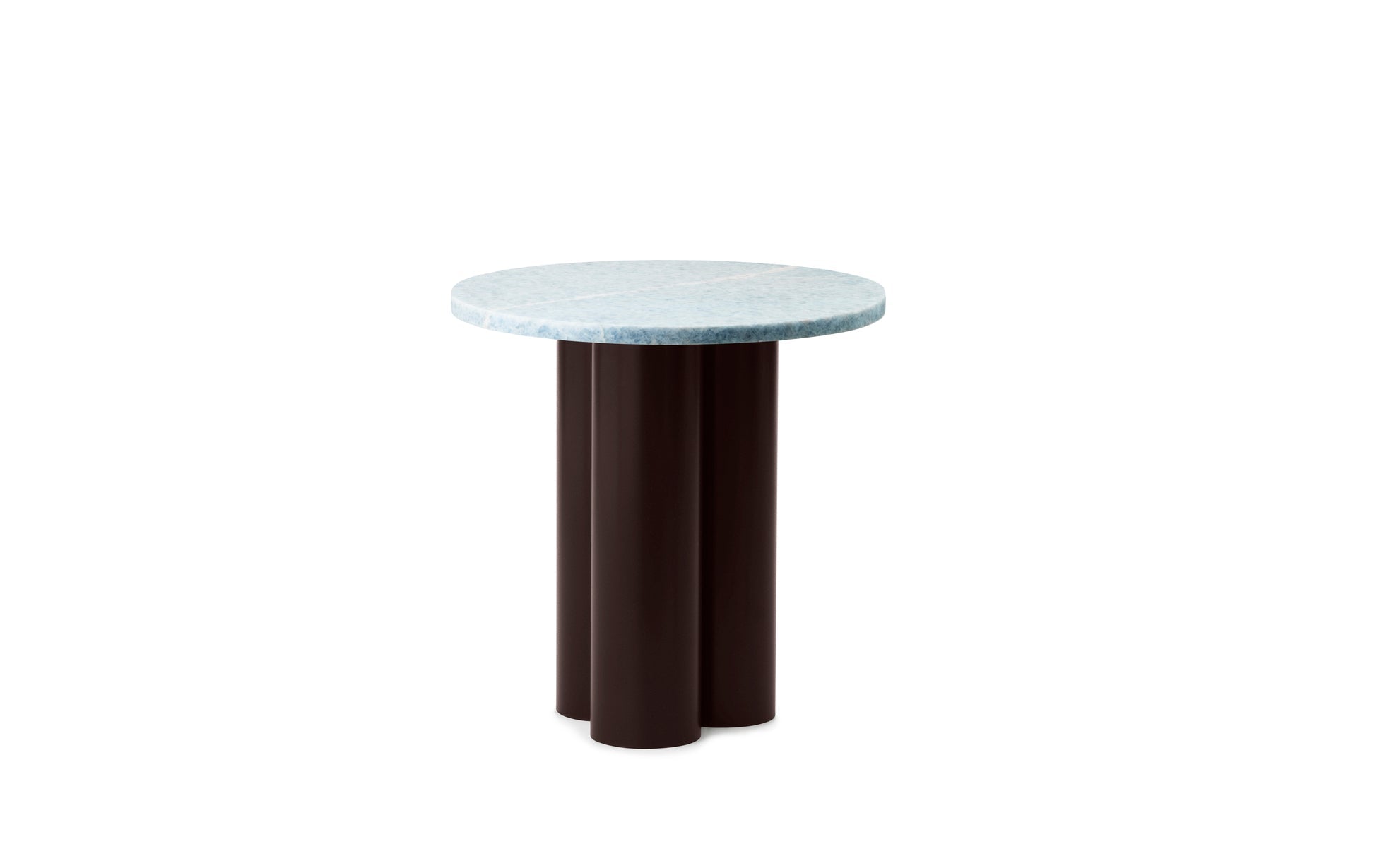 Side table dit brown base