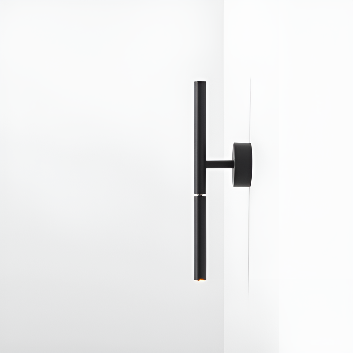 Verstellbare Wandleuchte STICK schwarz