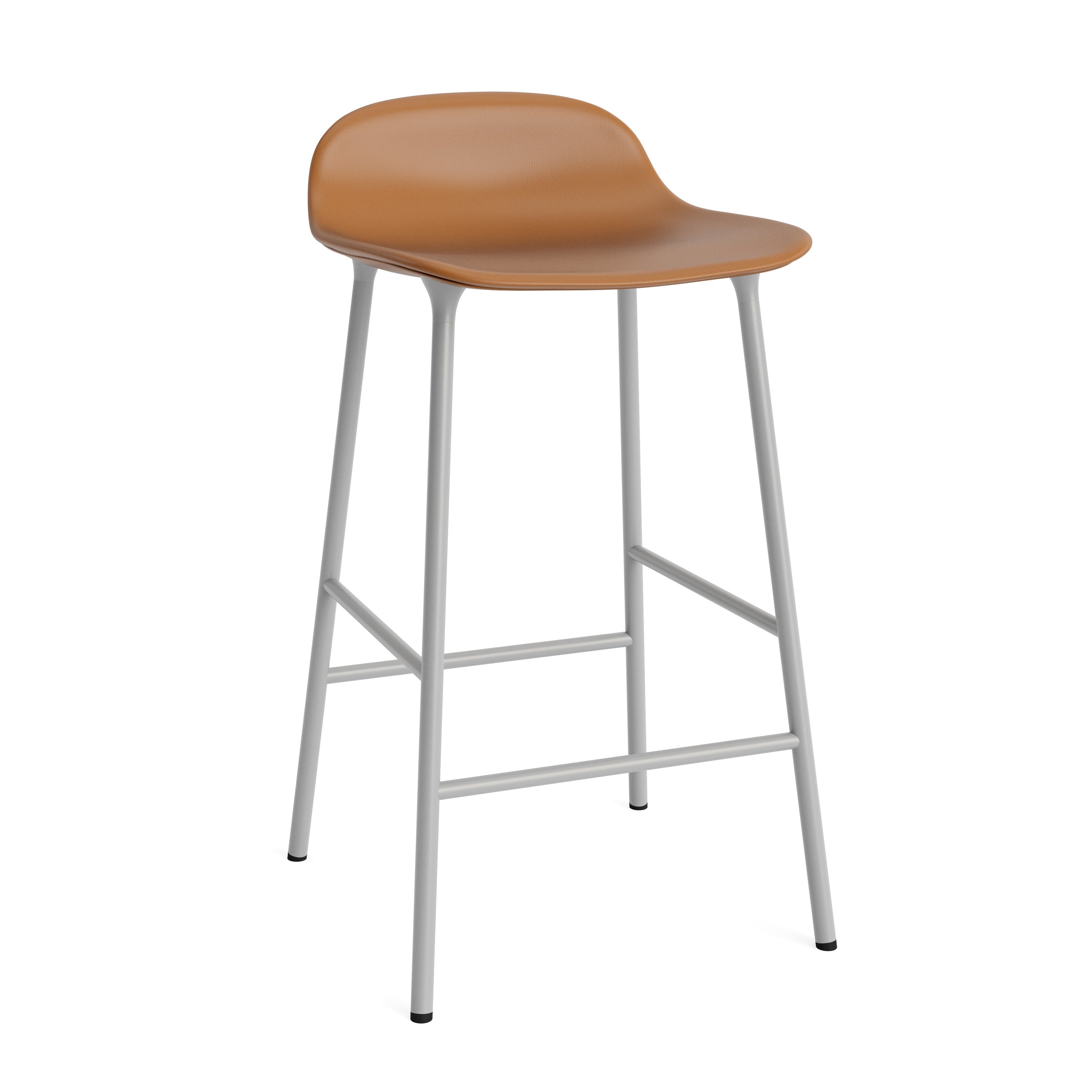 Upholstered forms with a gray base
