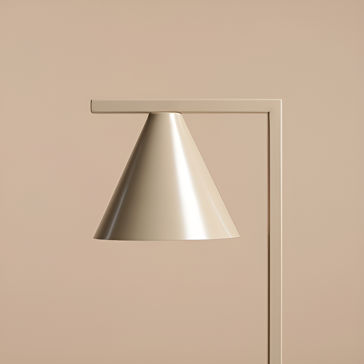 FORM Tischleuchte beige