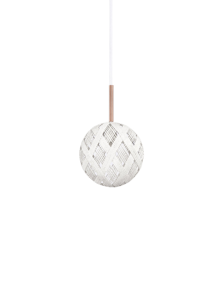 Hängende Lampen -Chanpen -Diamant Weiß