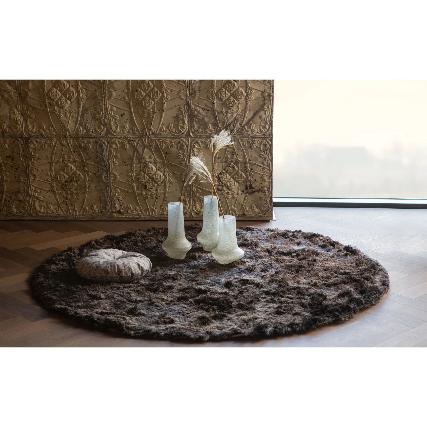 Brown praline rug