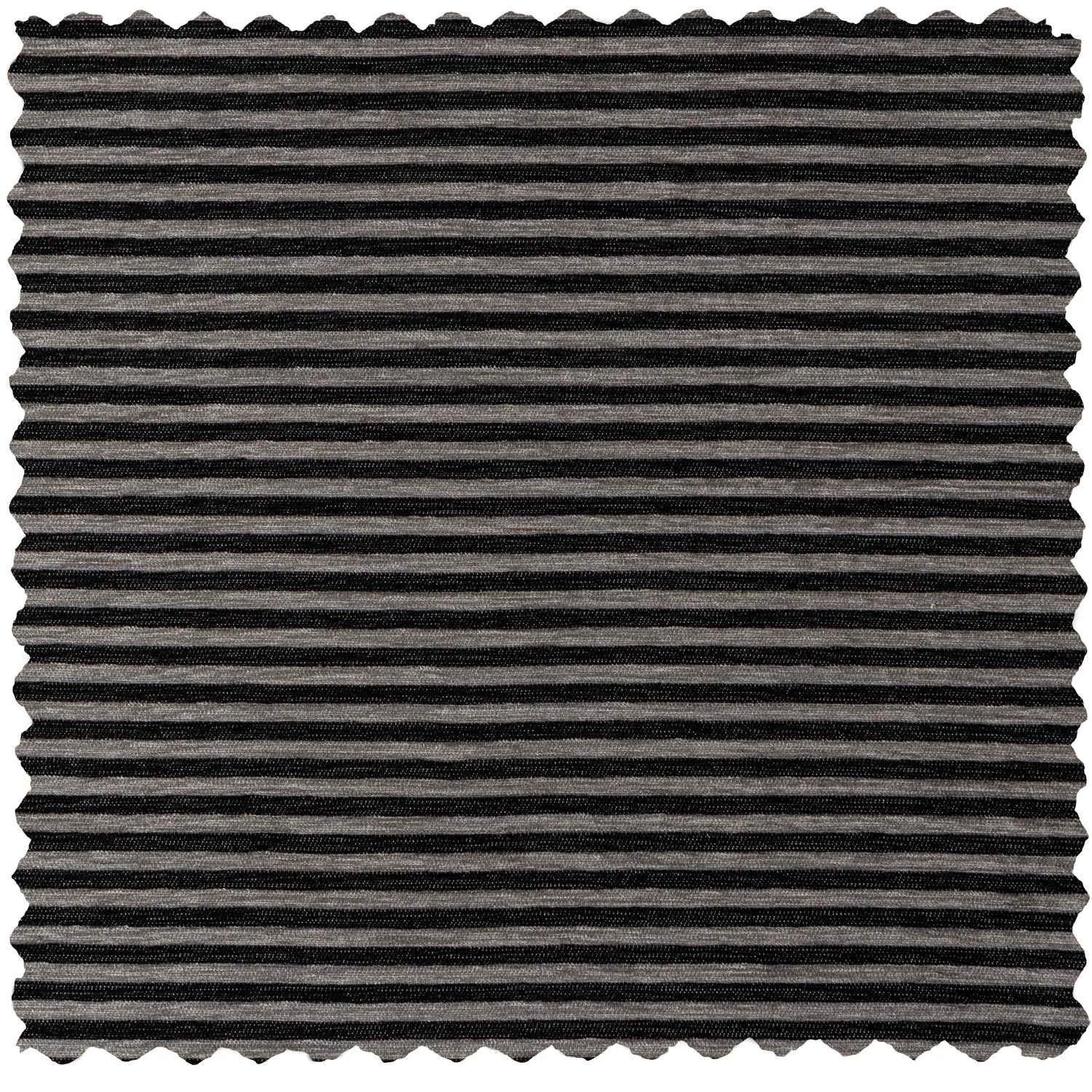 Black and white rodeo footrest with stripes