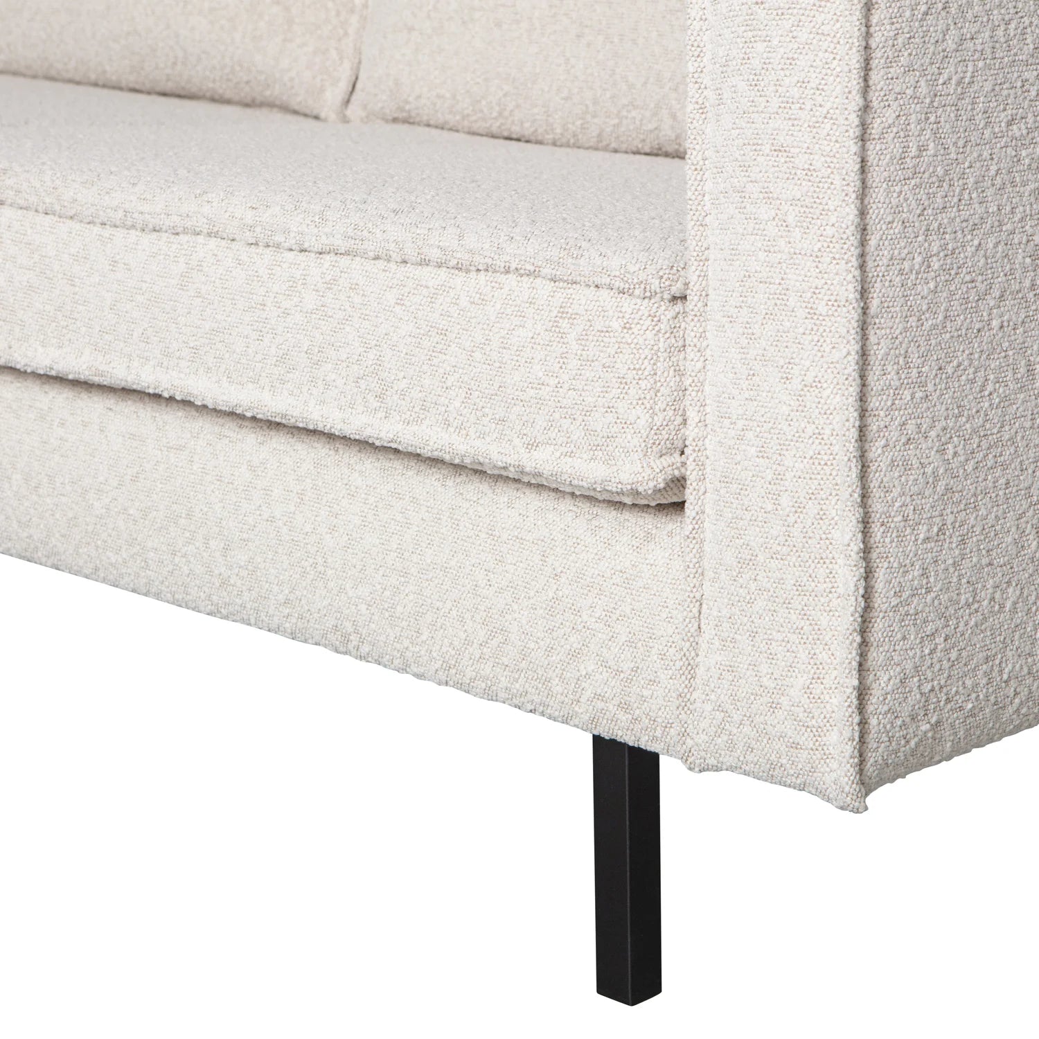 Sofa 2,5-osobowa RODEO kremowy bouclé
