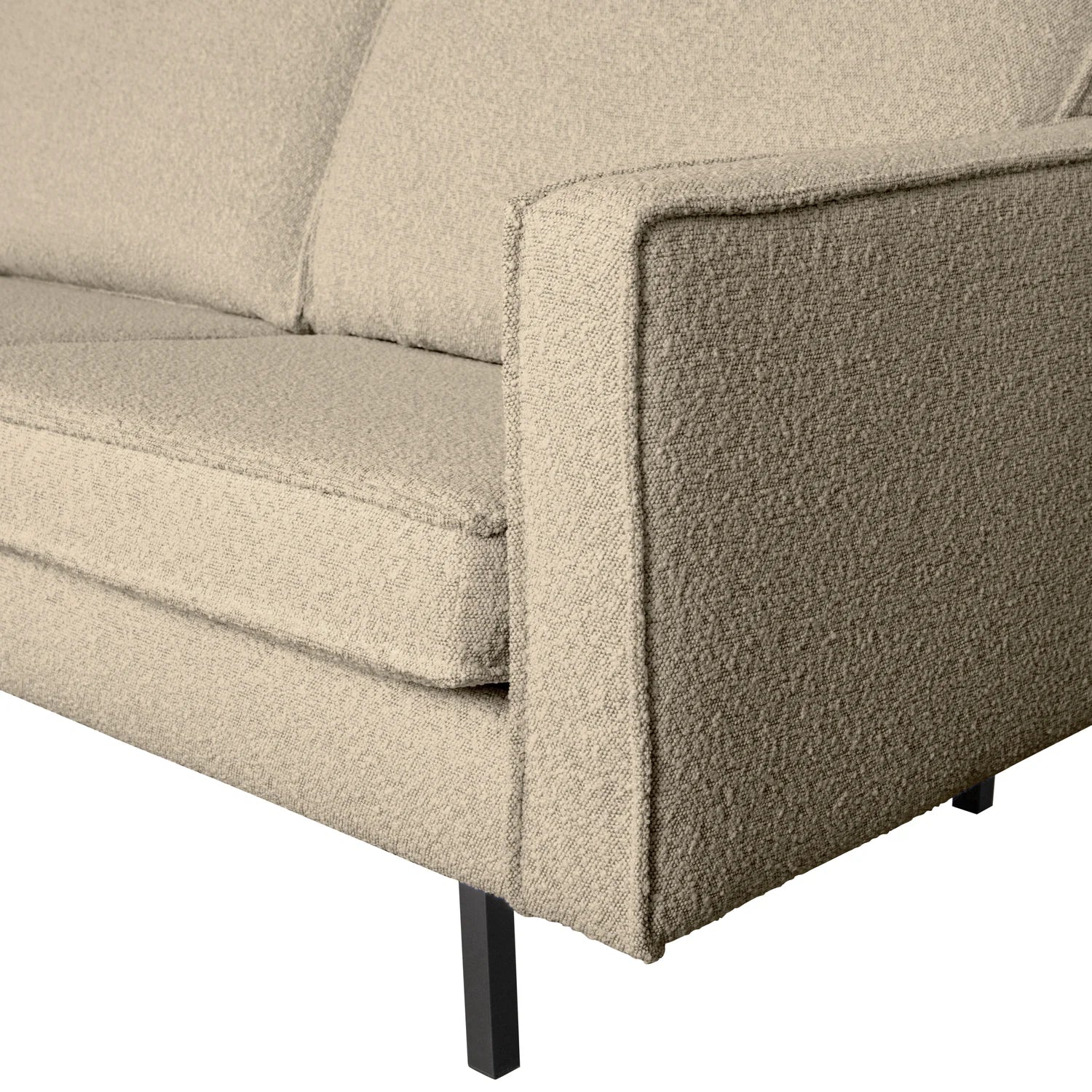 Sofa 3-osobowa RODEO beżowy bouclé