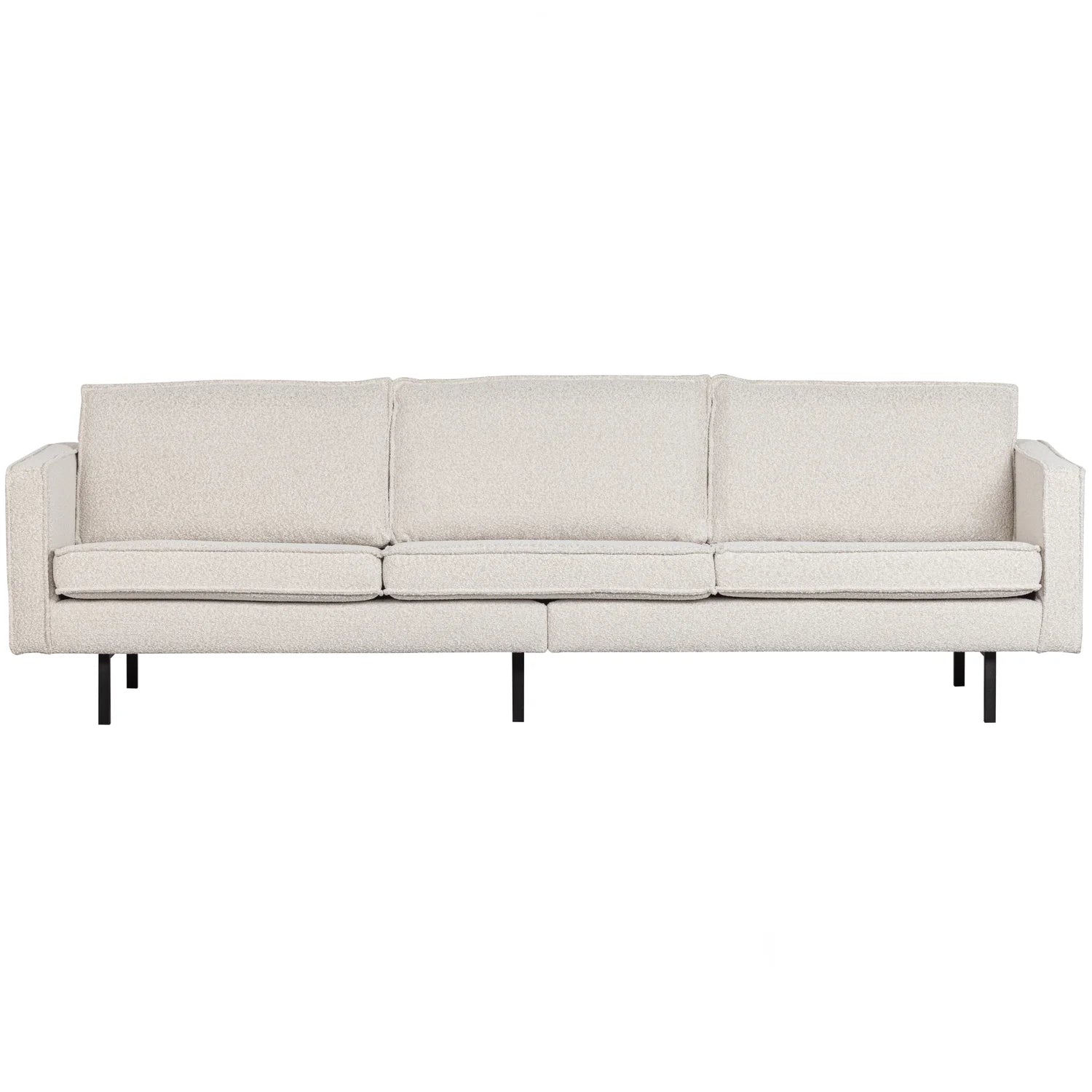 Sofa 3-osobowa RODEO kremowy bouclé