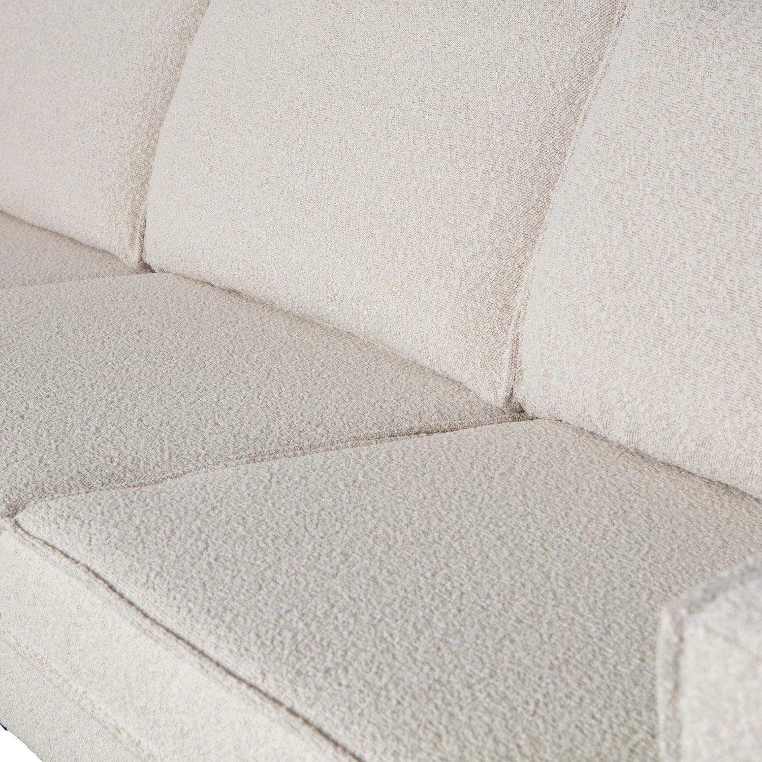 Sofa 3-osobowa RODEO kremowy bouclé