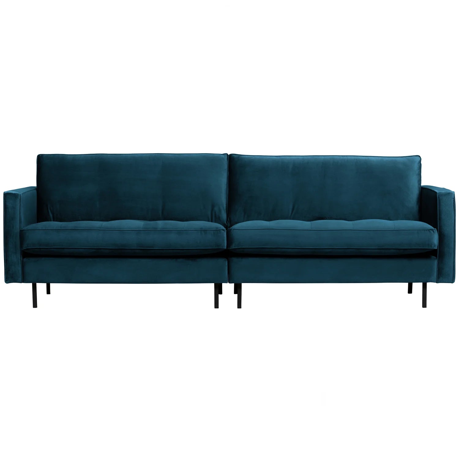 Sofa aksamitna 3-osobowa RODEO CLASSIC niebieski