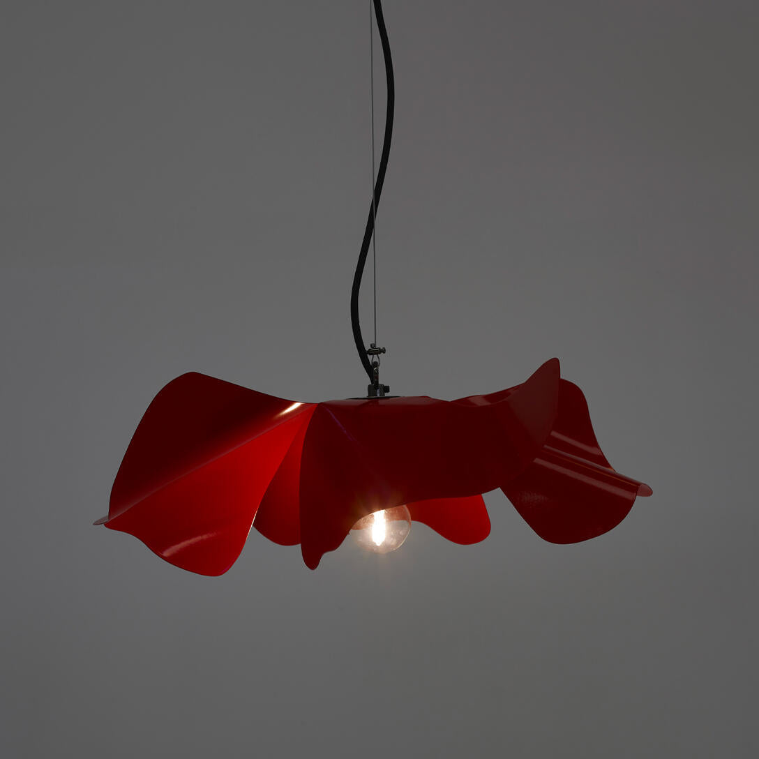 Lampa wisząca PAPAVERO czerwony