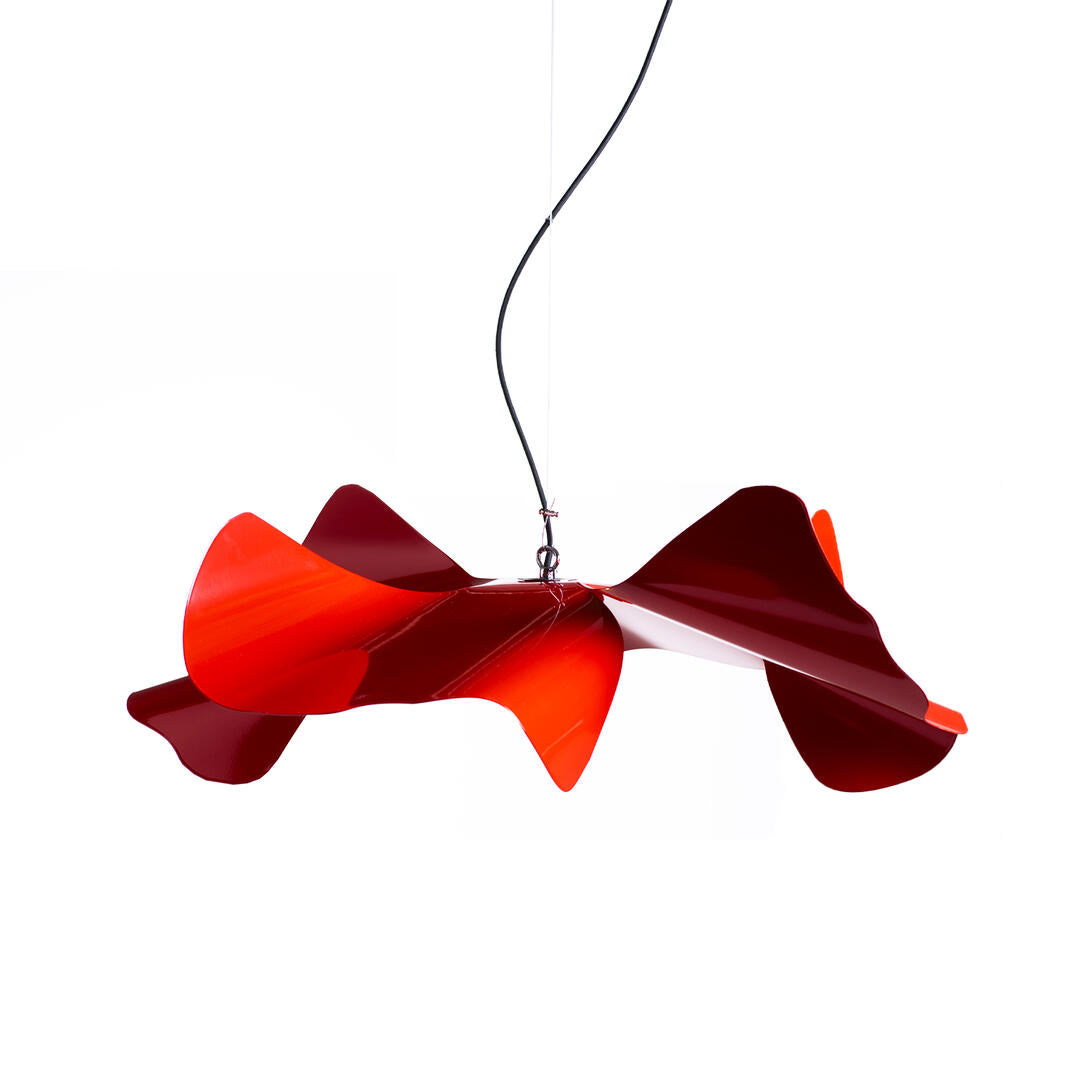 Lampa wisząca PAPAVERO czerwony