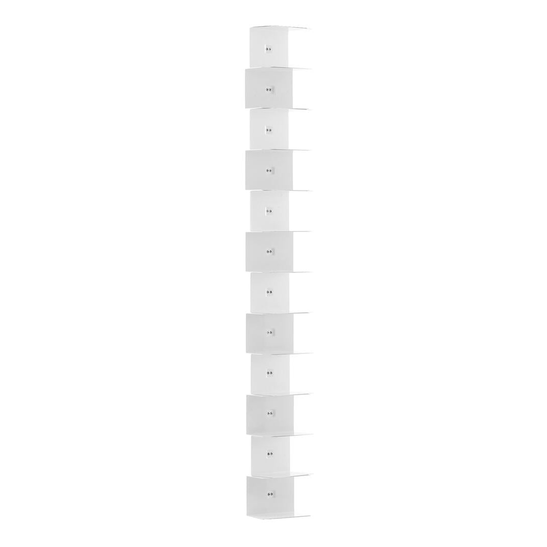 PTOLOMEO WALL White Hanging Shelf