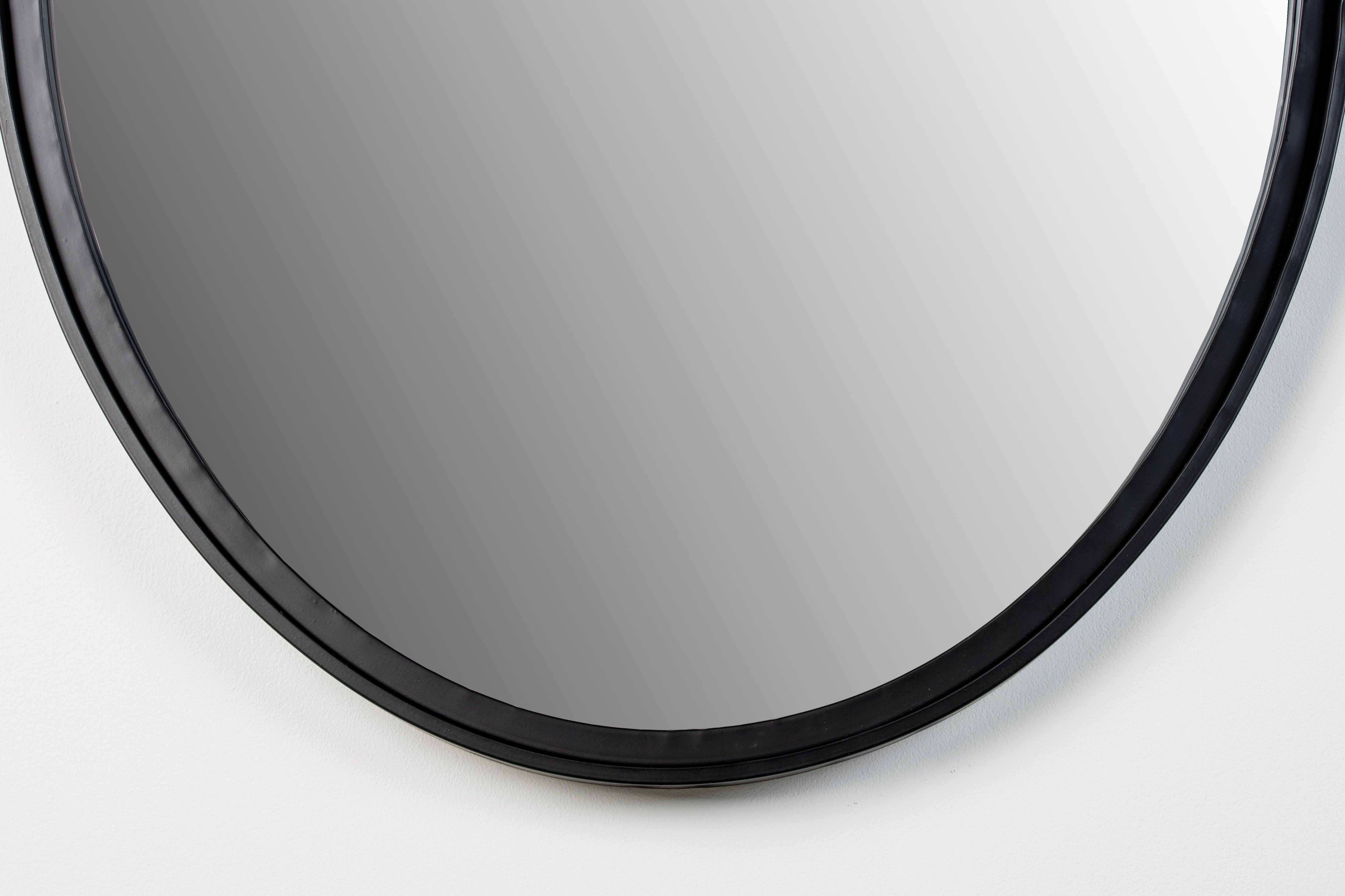 Lustro MATZ OVAL czarny
