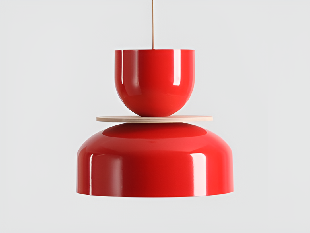 Lampa wisząca UTO czerwony