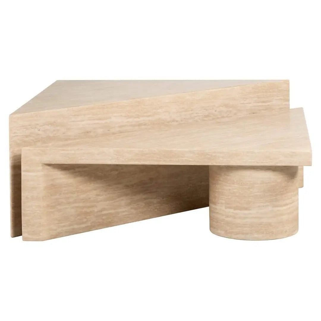 Beistelltisch-Set FICTUS beige