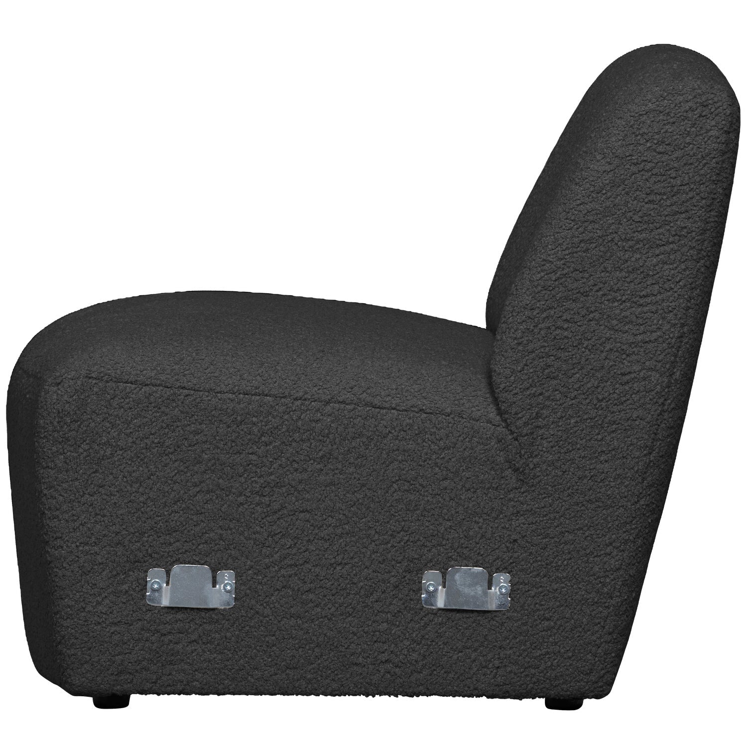 Sofa modułowa COCO - element ciemny szary boucle