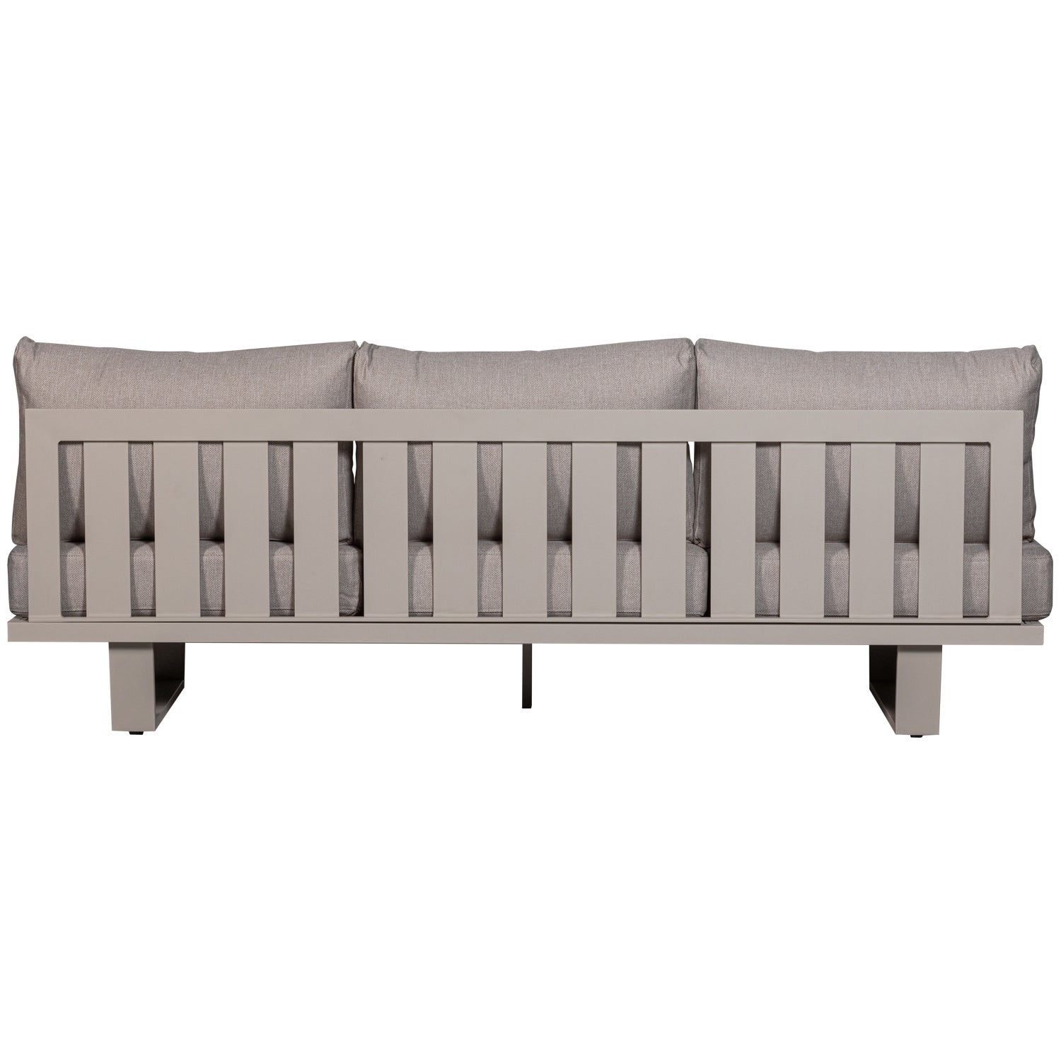Sofa ogrodowa 3-osobowa BEAR piaskowy szary