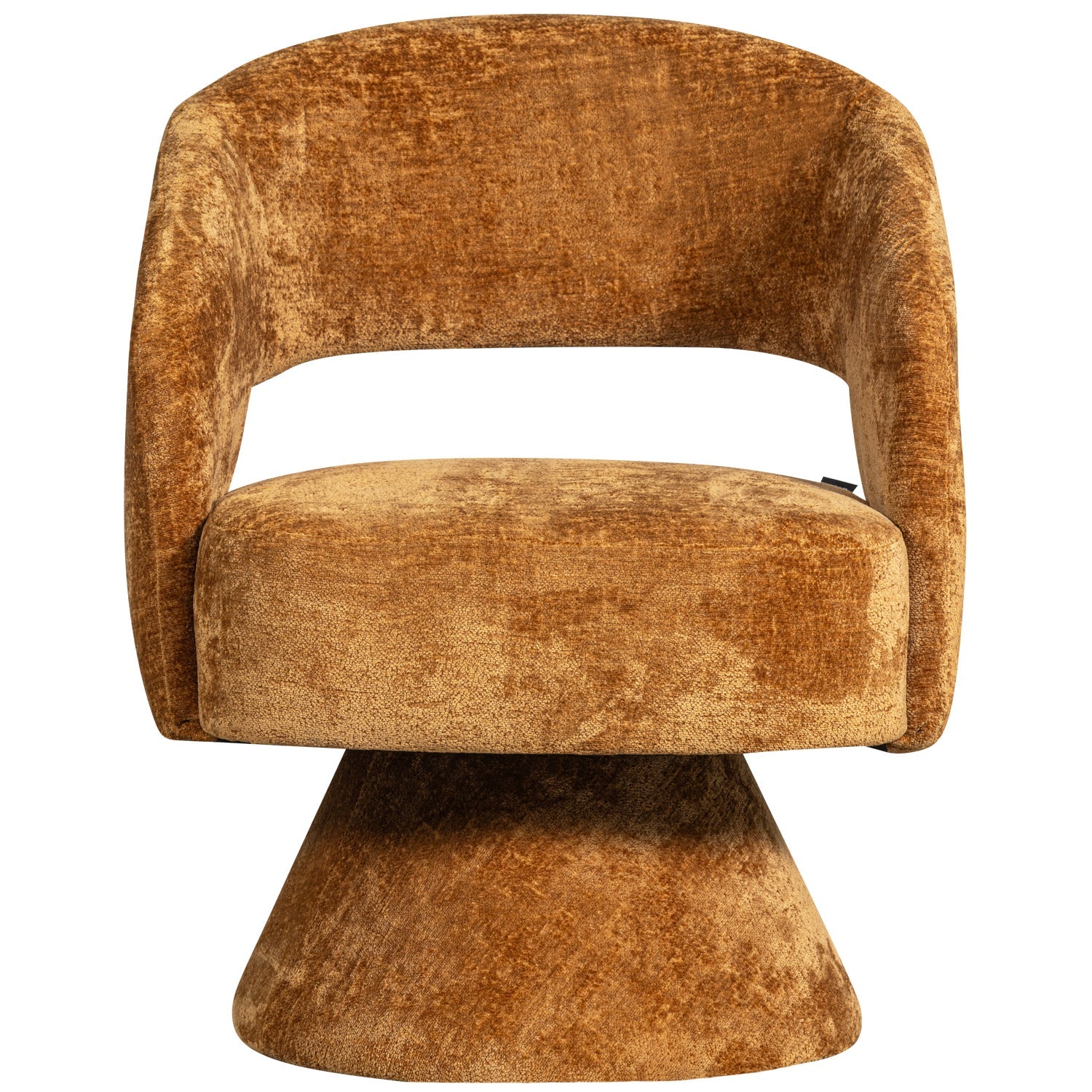 Caramel Ebba rotary armchair