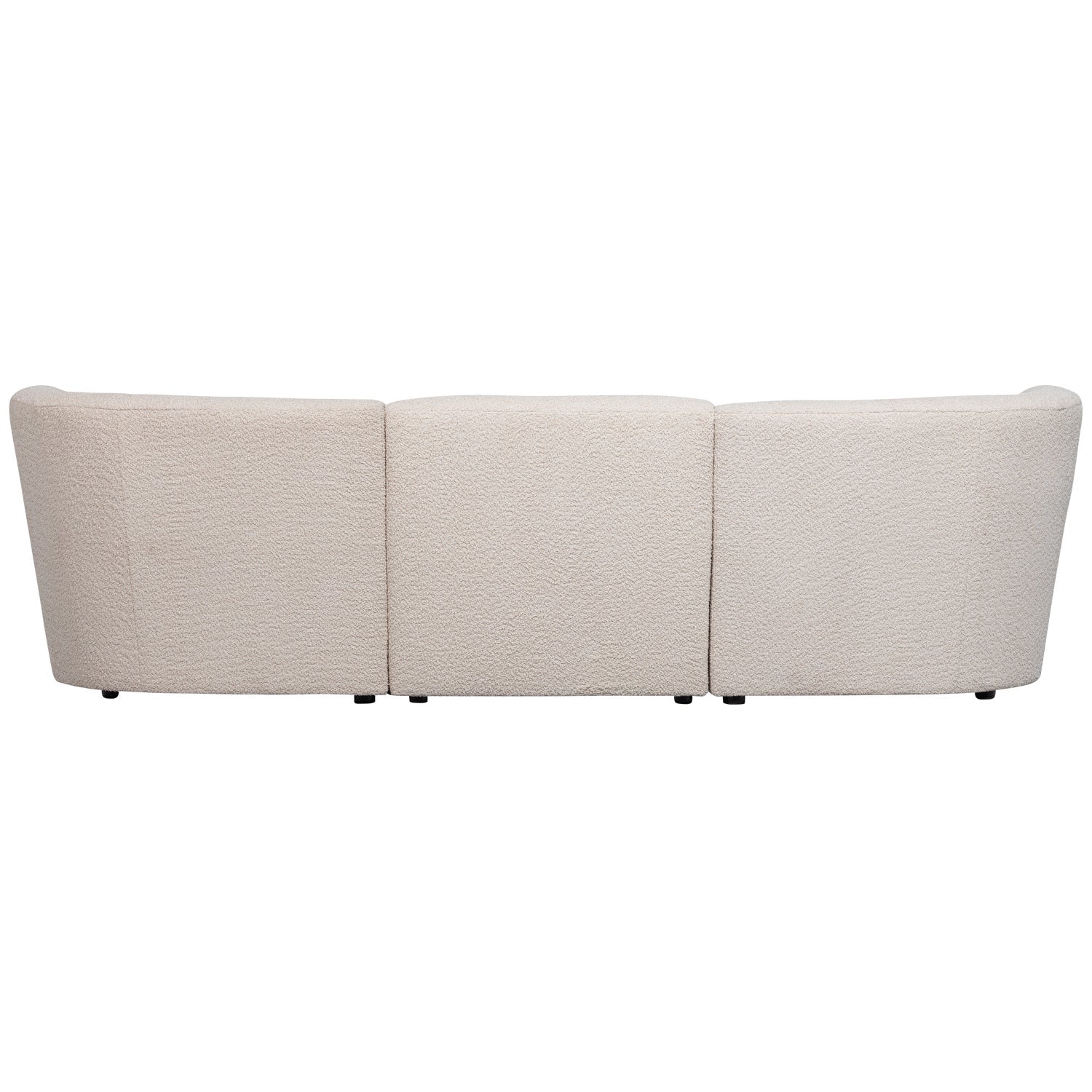 Sofa 3-osobowa COCO kremowy bouclé