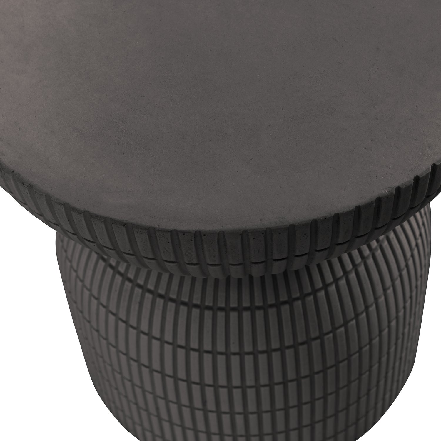 Samson side table dark brown