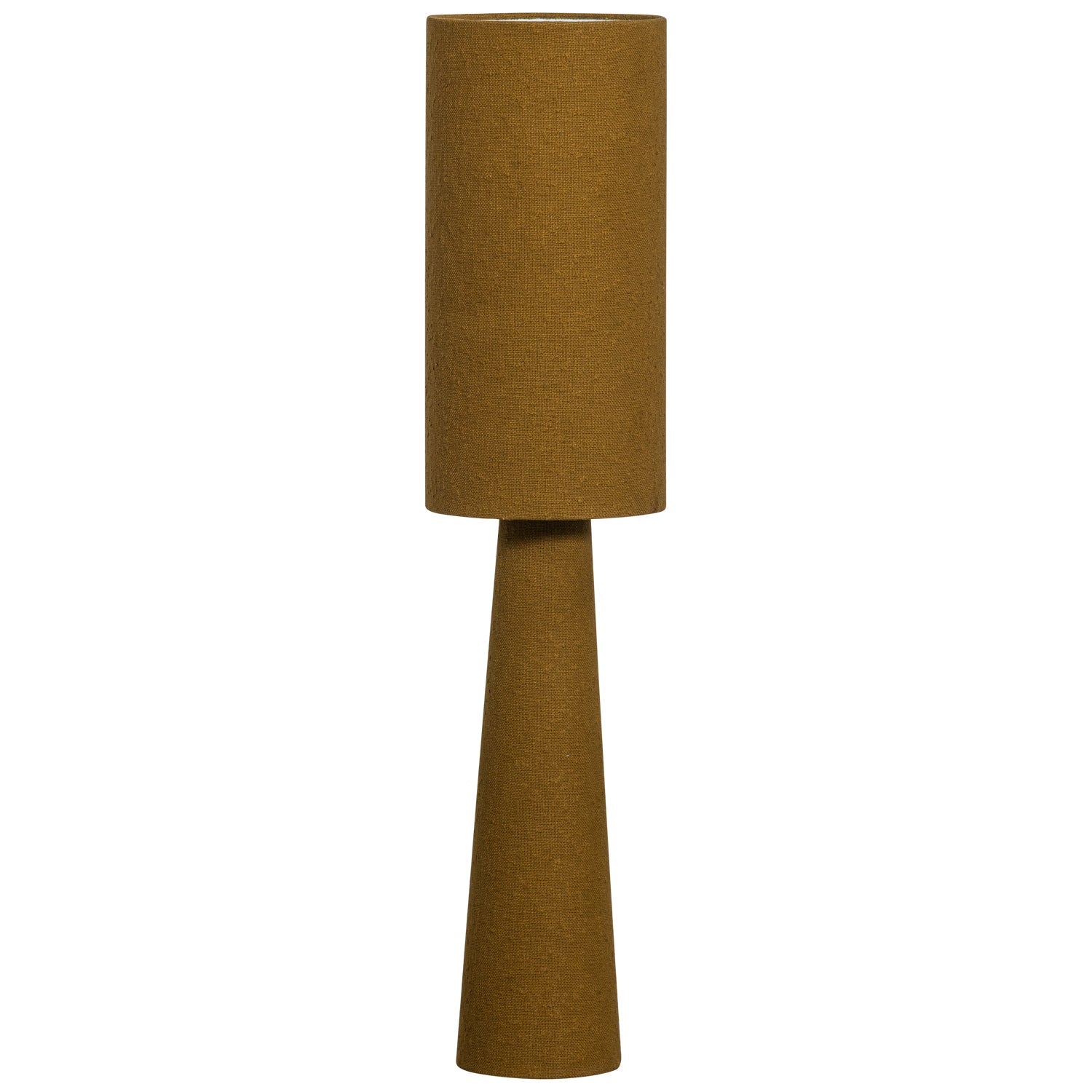 Lampa podłogowa LOFT musztardowy