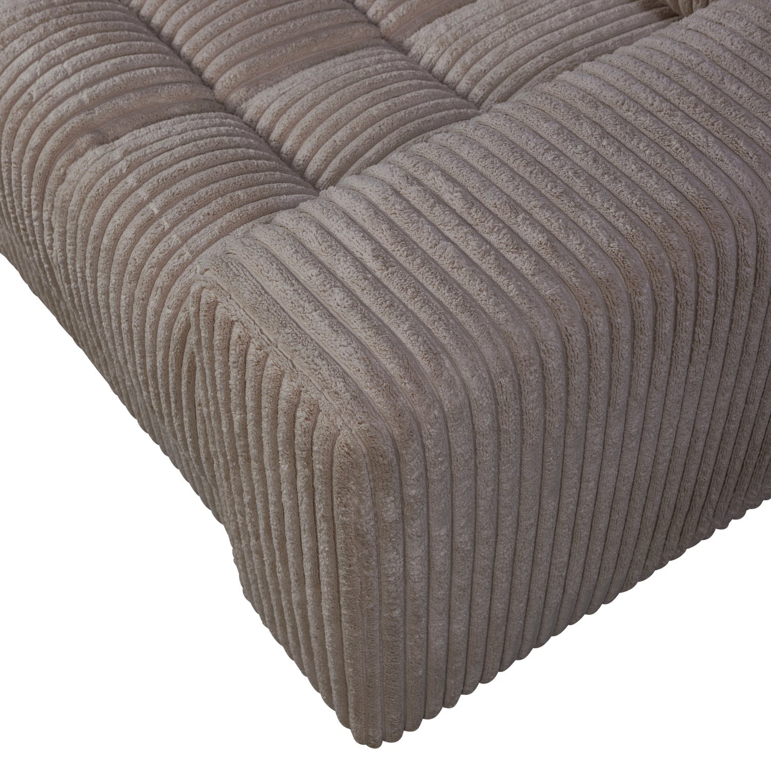 Sofa loveseat SECOND DATE brązowy sztruks