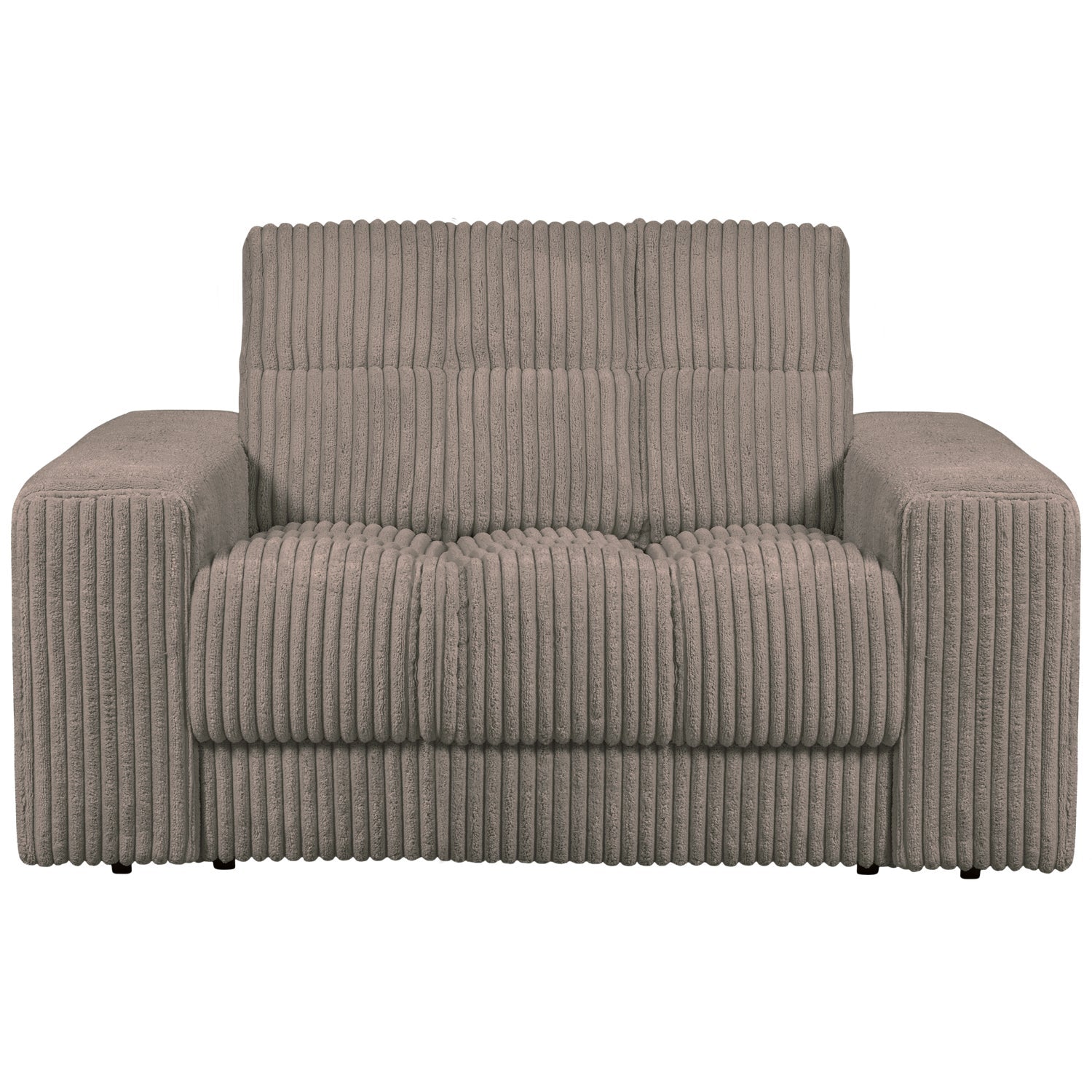 Sofa loveseat SECOND DATE brązowy sztruks