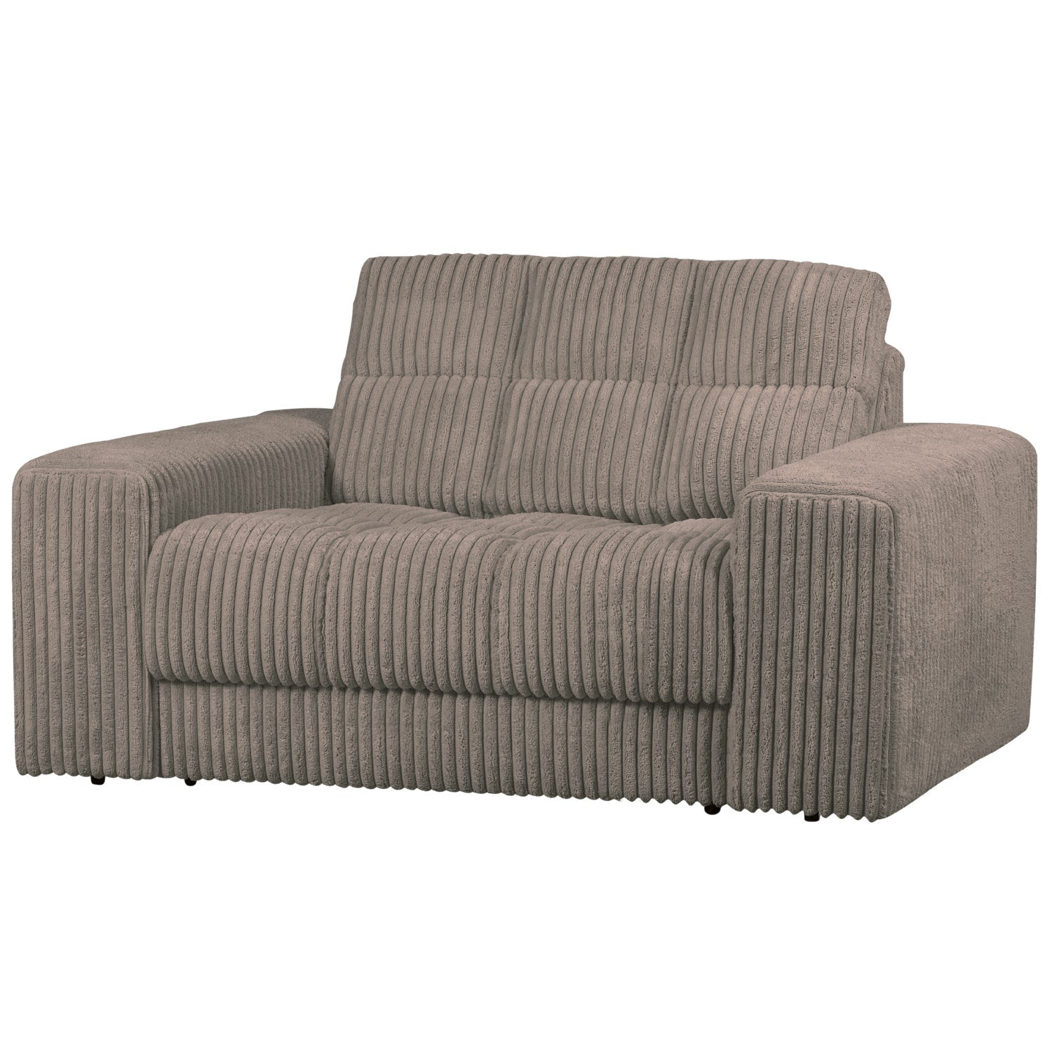 Sofa loveseat SECOND DATE brązowy sztruks