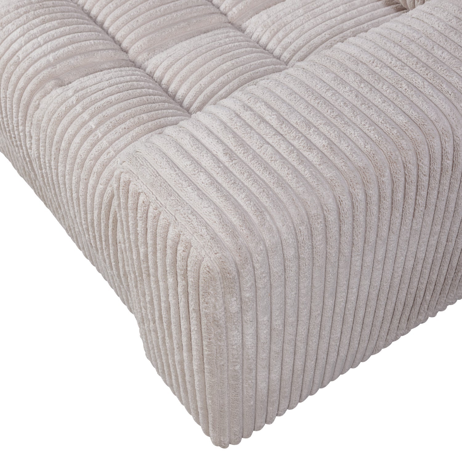 Sofa loveseat SECOND DATE kremowy sztruks