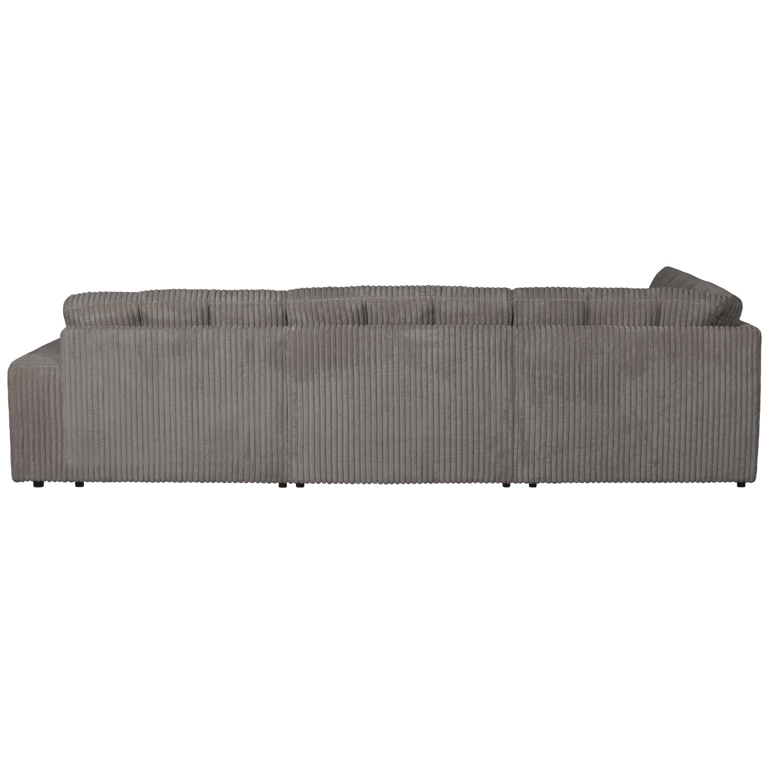 Sofa narożna lewostronna SECOND DATE szary sztruks