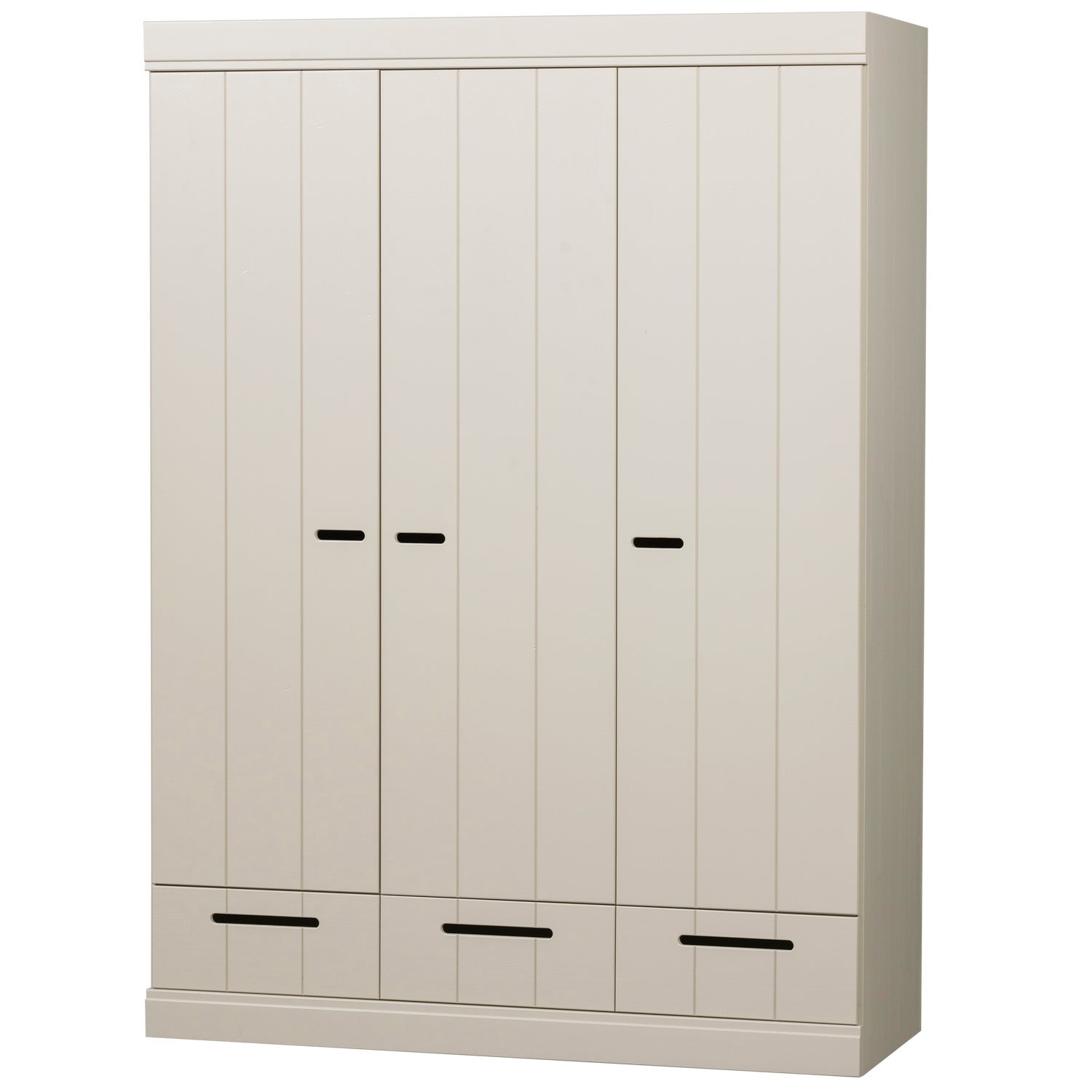 3-türiger CONNECT Schrank sandfarben