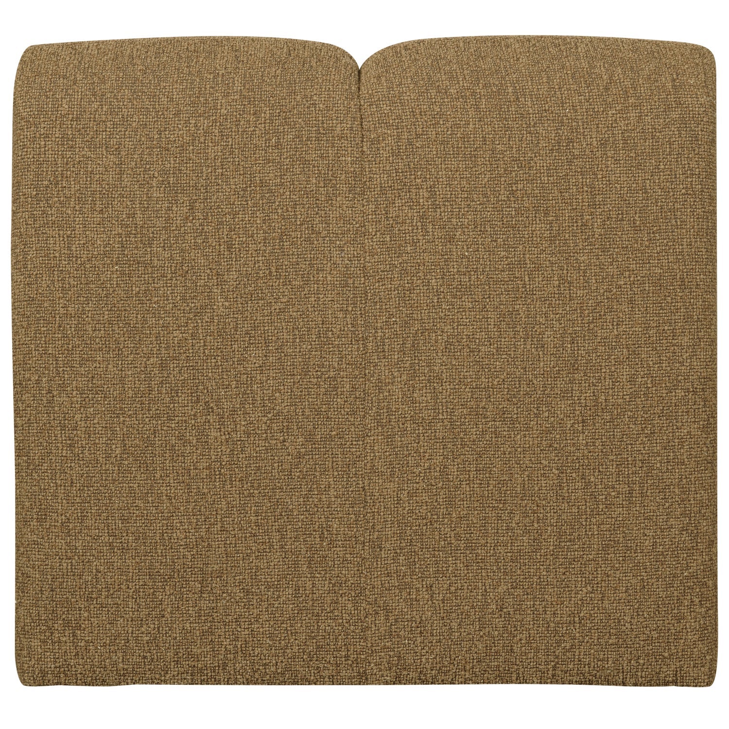 Modulares Sofa MOJO - 1-sitziges Element in dunklem Honig-Bouclé