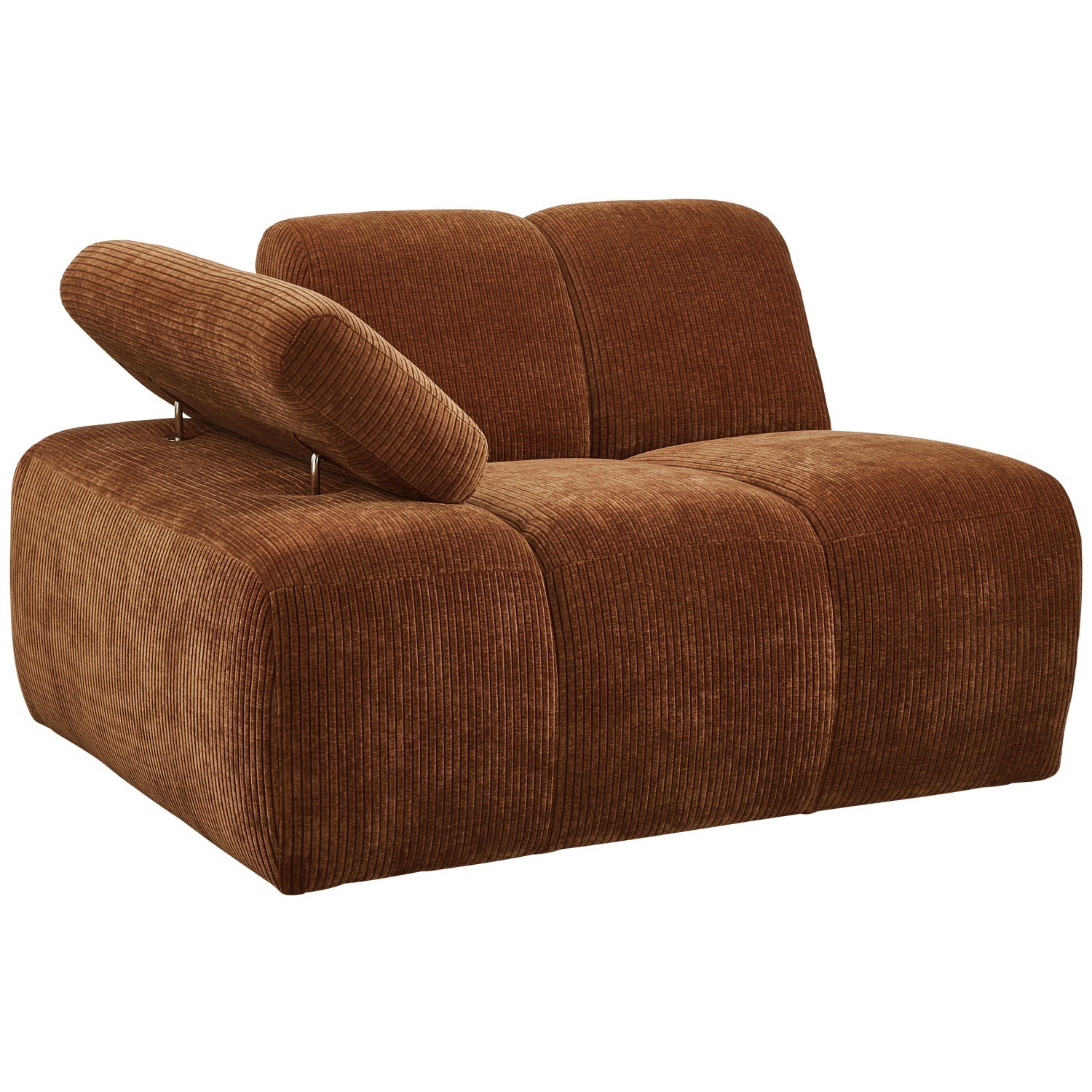 MOJO modular sofa - left element brown corduroy