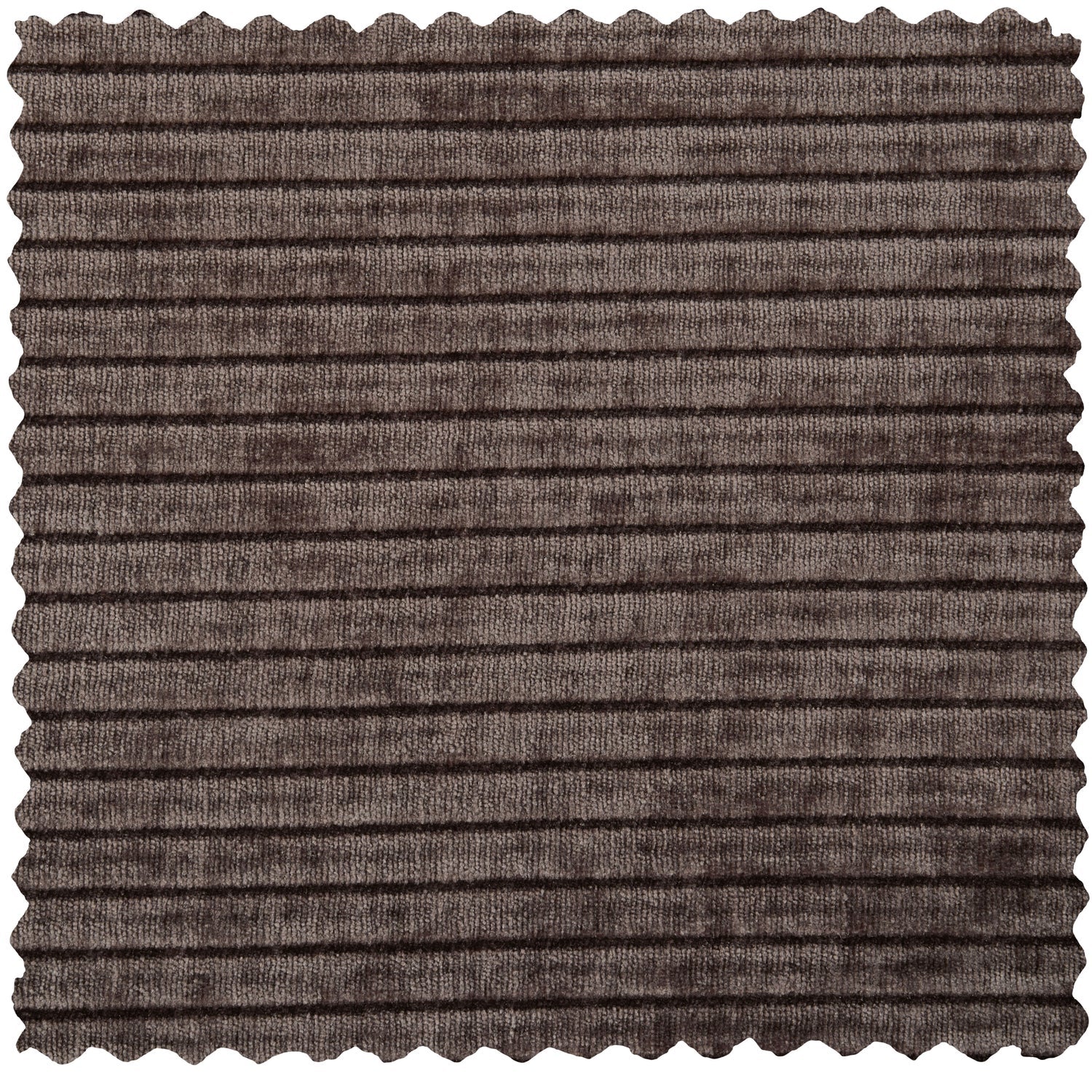 Modulares Sofa MOJO - 1,5-sitziges Element linksseitig in dunkelbraunem Cord
