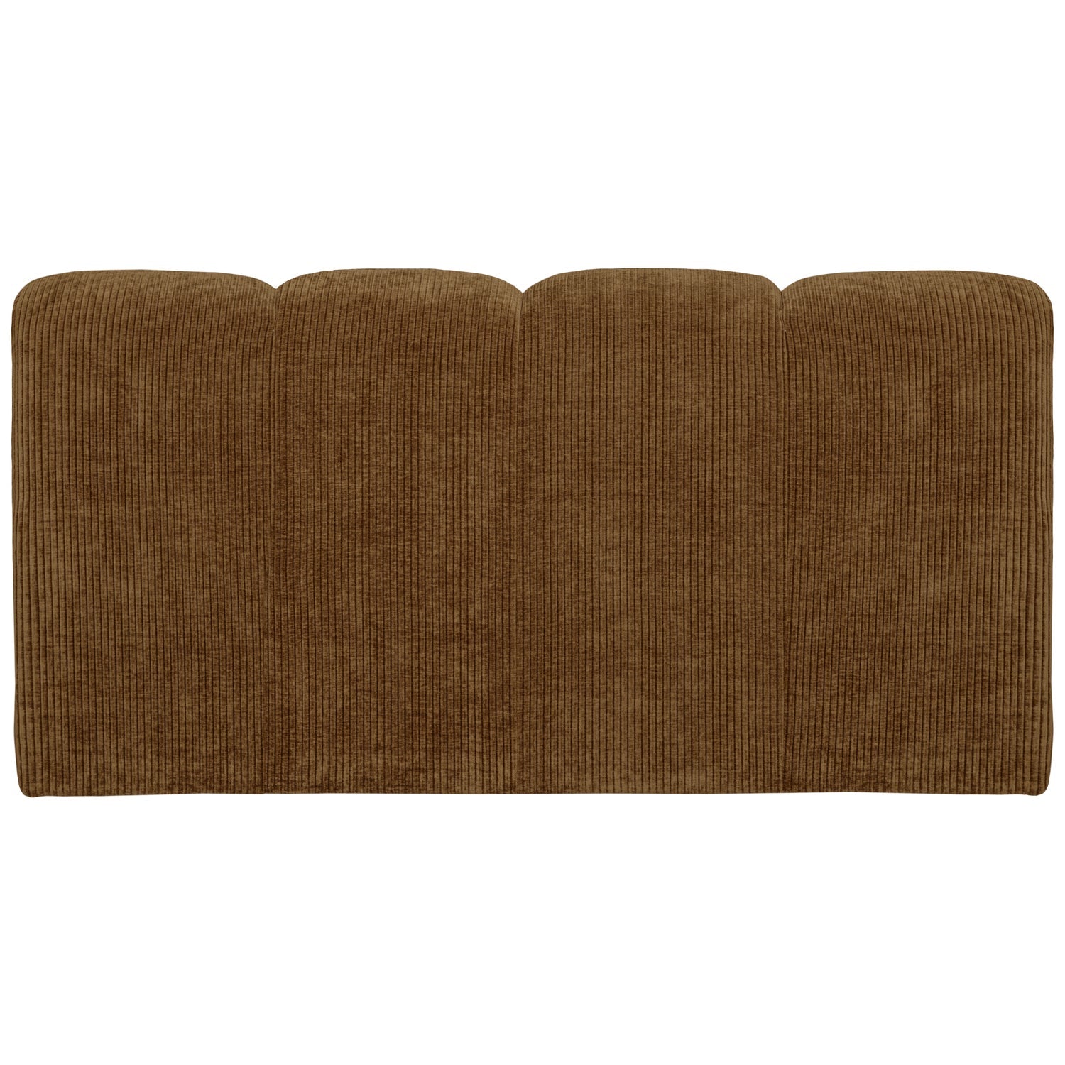 Sofa modułowa MOJO - element 3-osobowy ciemny miodowy sztruks