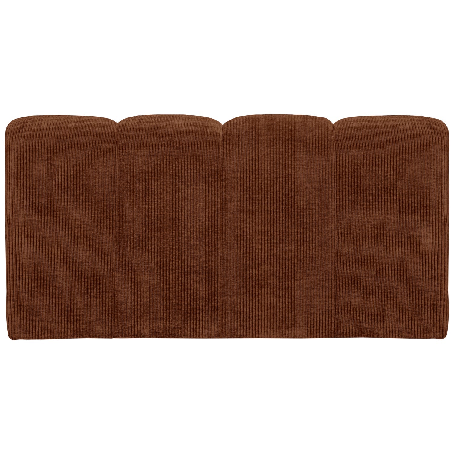 Sofa modułowa MOJO - element 3-osobowy brązowy sztruks