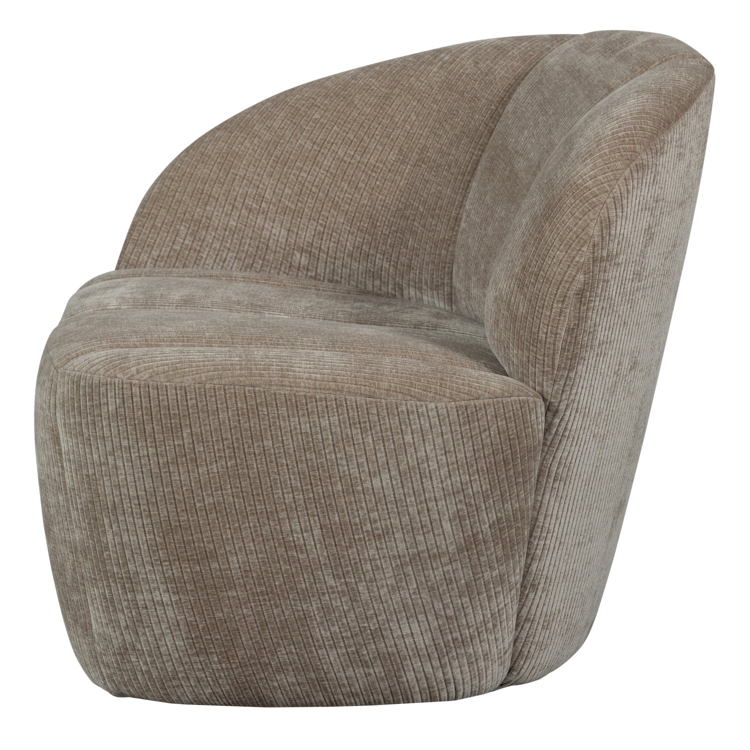 2-seater left-facing MOJO sofa in dark sandy corduroy