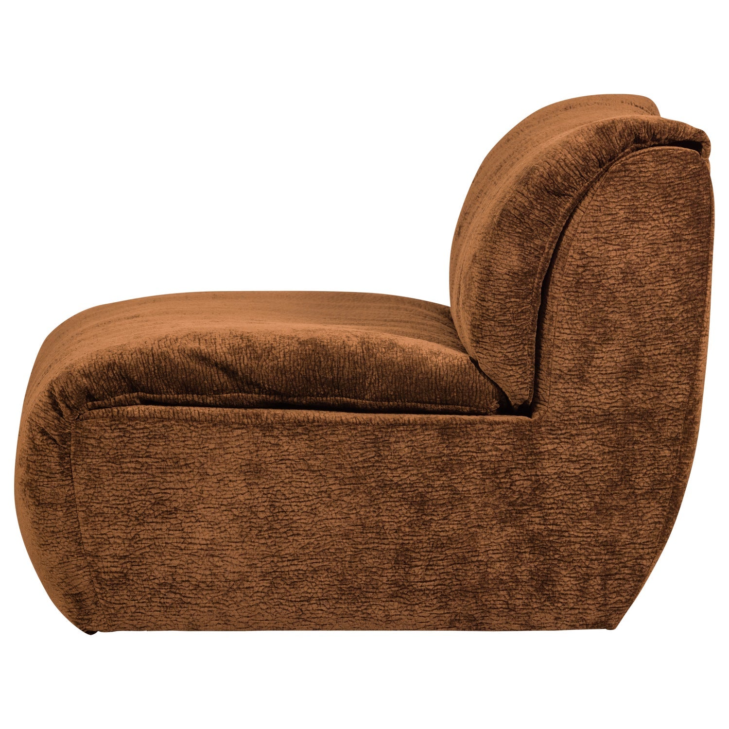 Sofa modułowa BAGGY - element brązowy szenil