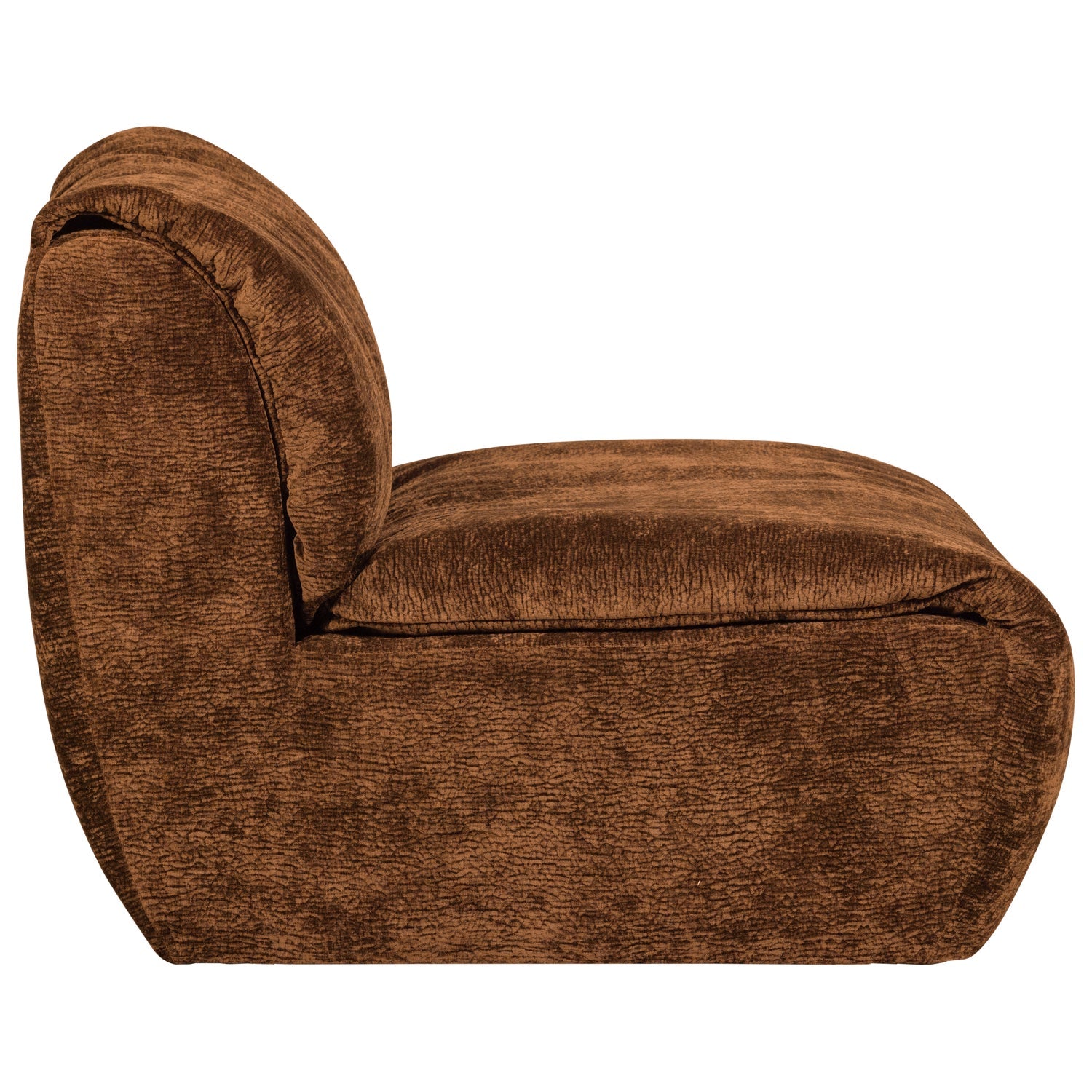 Sofa modułowa BAGGY - element brązowy szenil