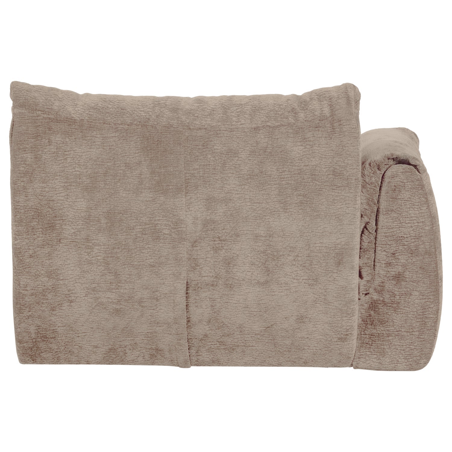 Modulares Sofa BAGGY 3D - linkes Element in Sandfarbe