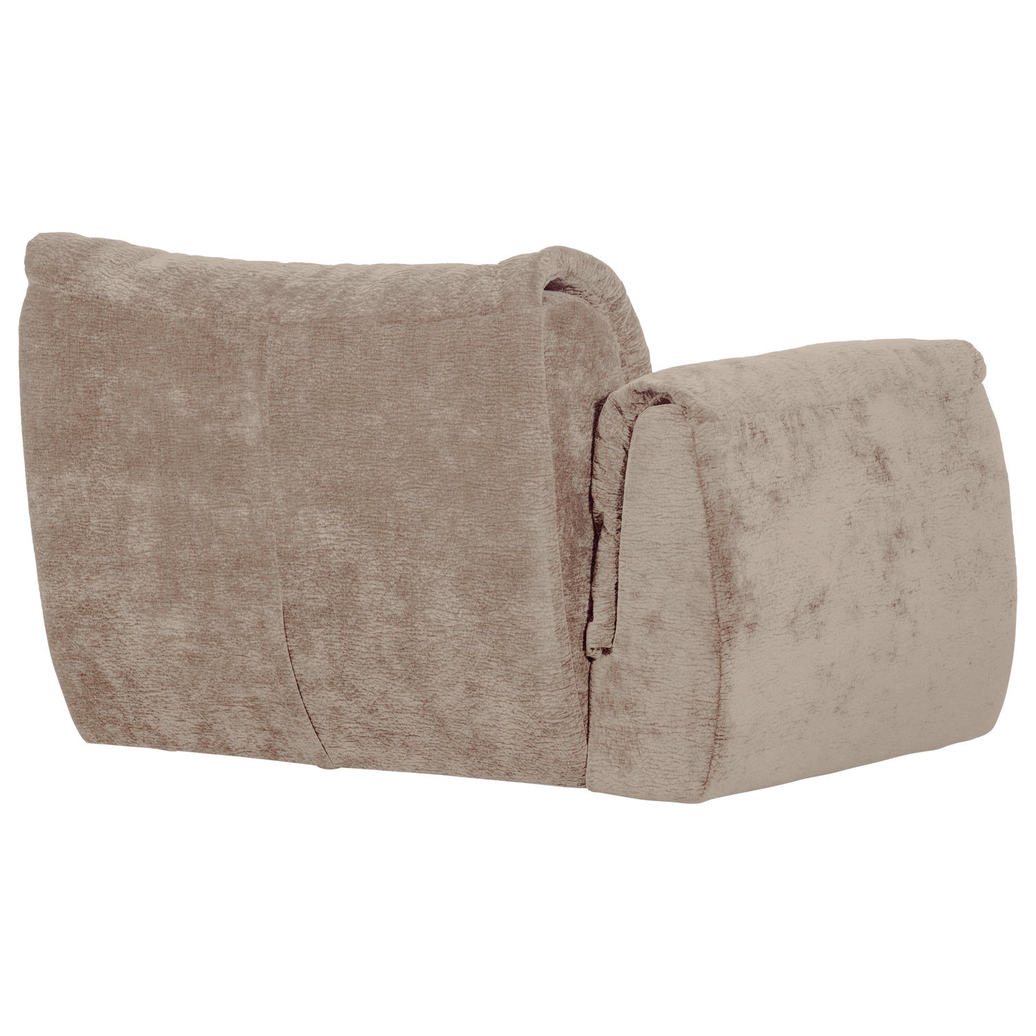 Modulares Sofa BAGGY 3D - linkes Element in Sandfarbe