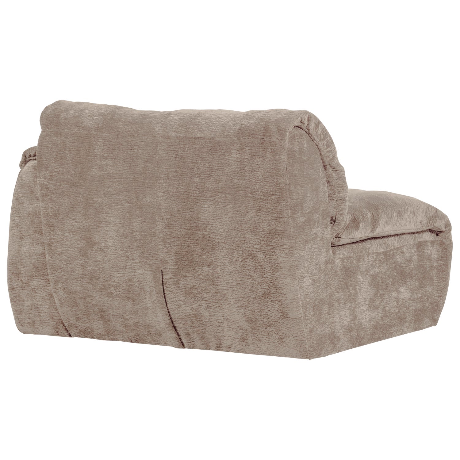 Modulares Sofa BAGGY 3D - rechte Element sandfarben