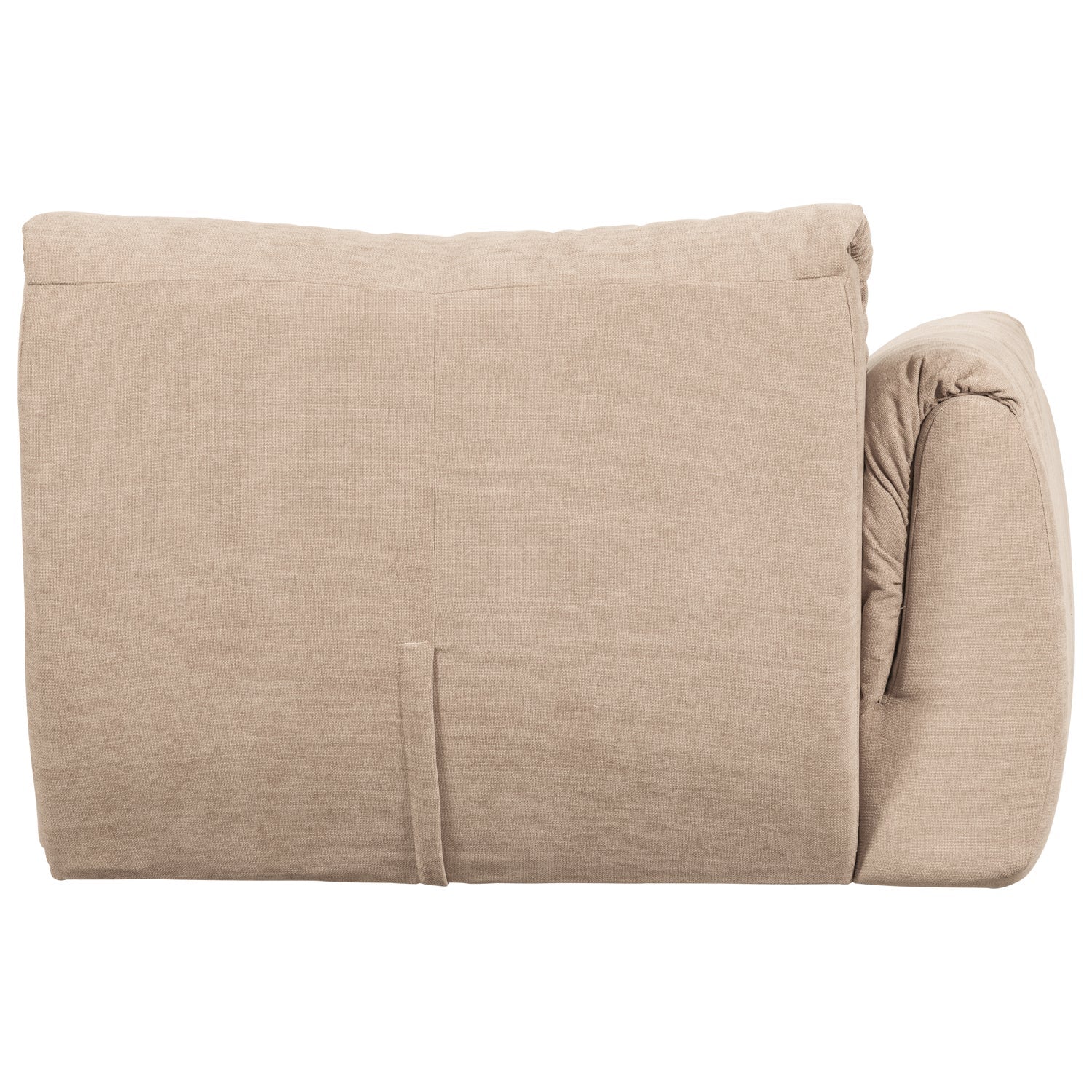 Modulares Sofa BAGGY - linkes Element in Sandfarbe