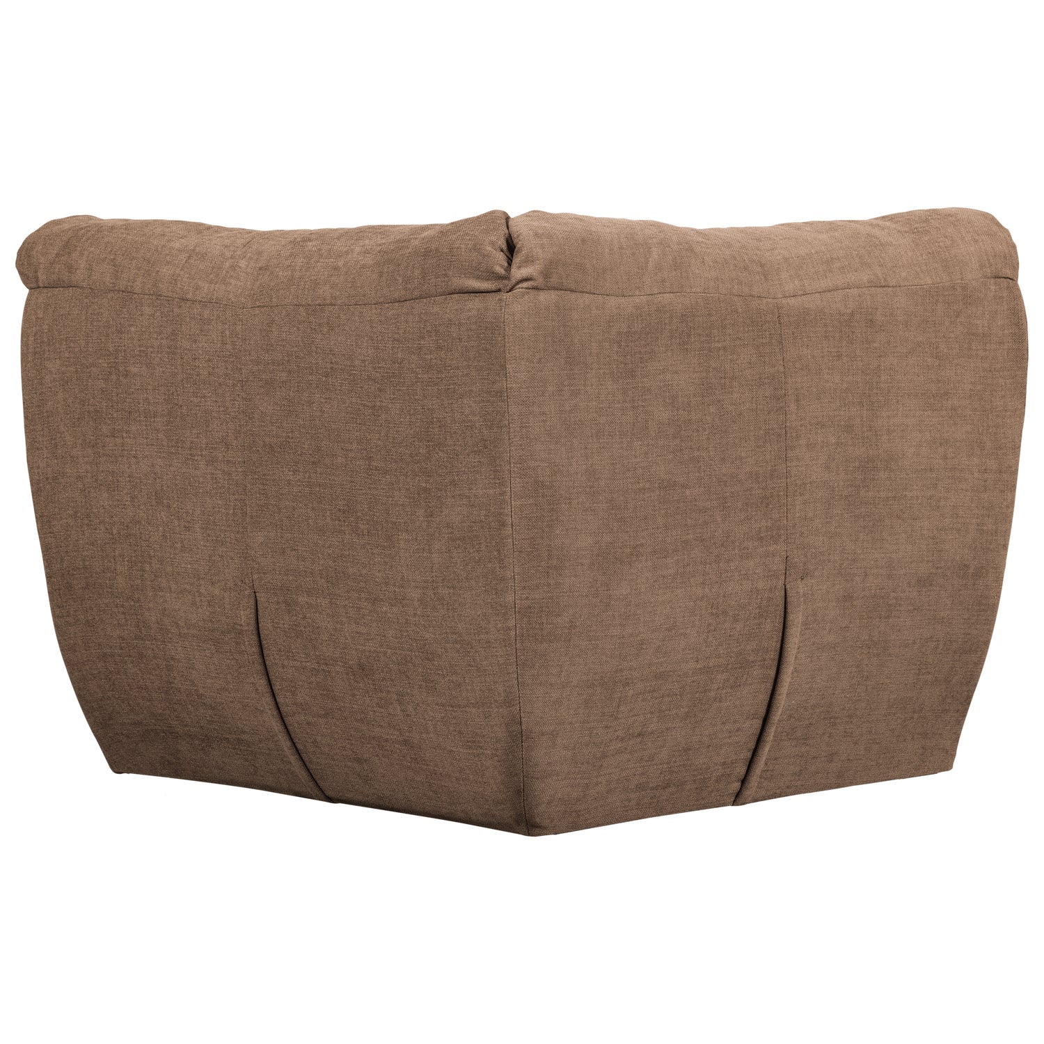 Sofa modułowa BAGGY - element narożny brązowy