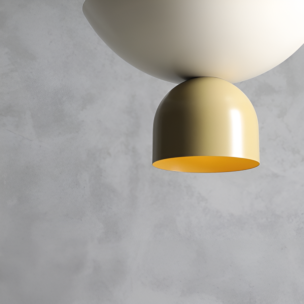 Lampa wisząca ILIA kremowy z pistacjowym