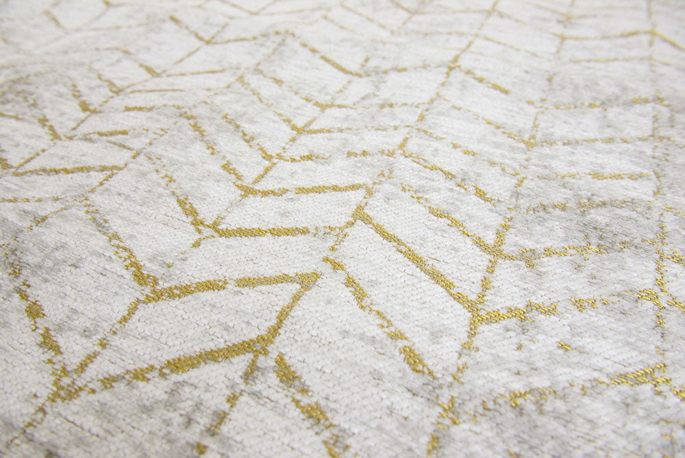 Jacobs Ladder Central Yellow Rug Beige-Gold