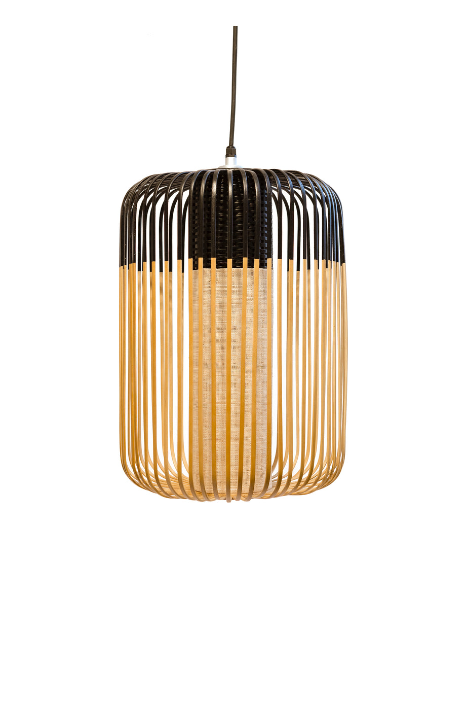 Bambusschwarzhanglampe