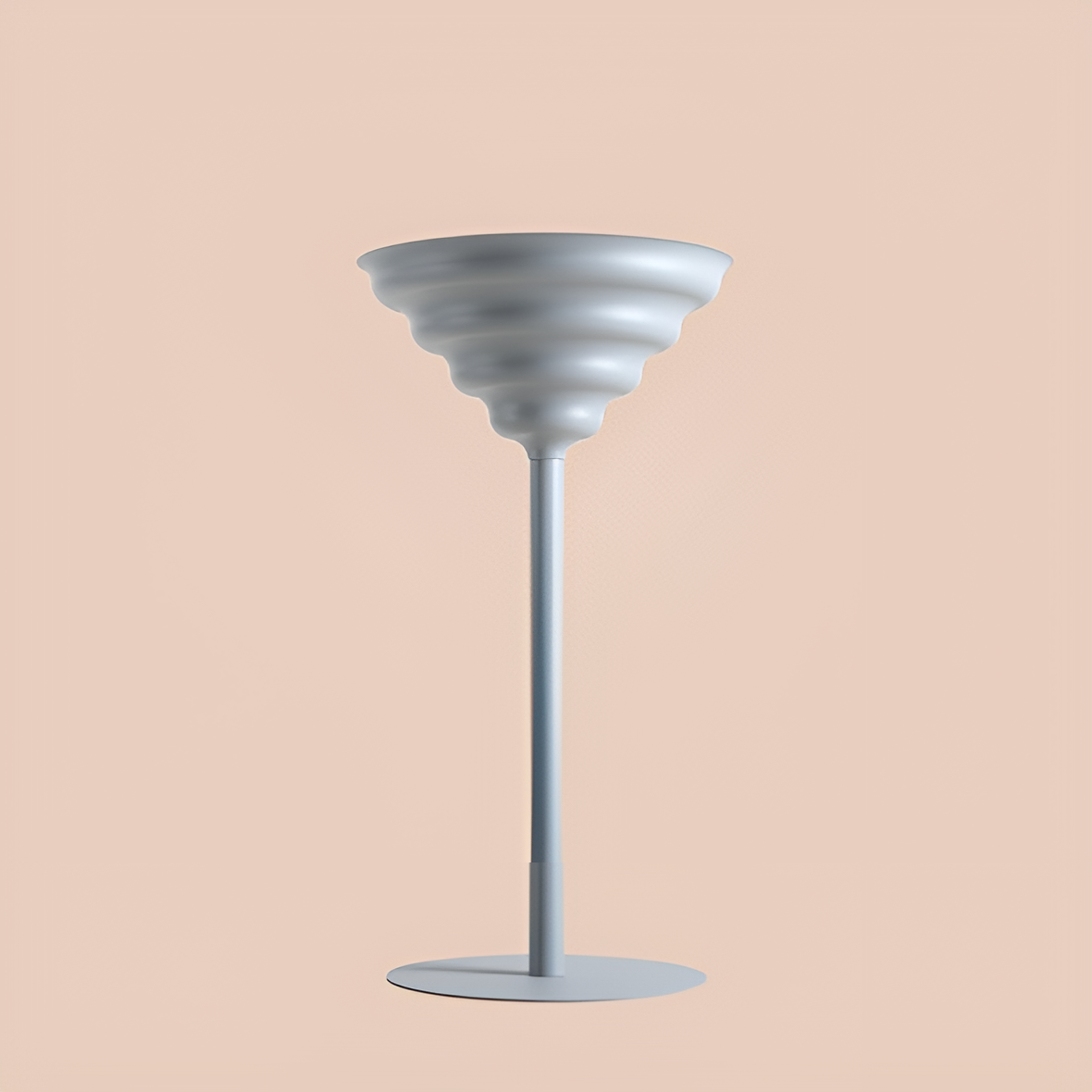 Lampa podłogowa FALA szary