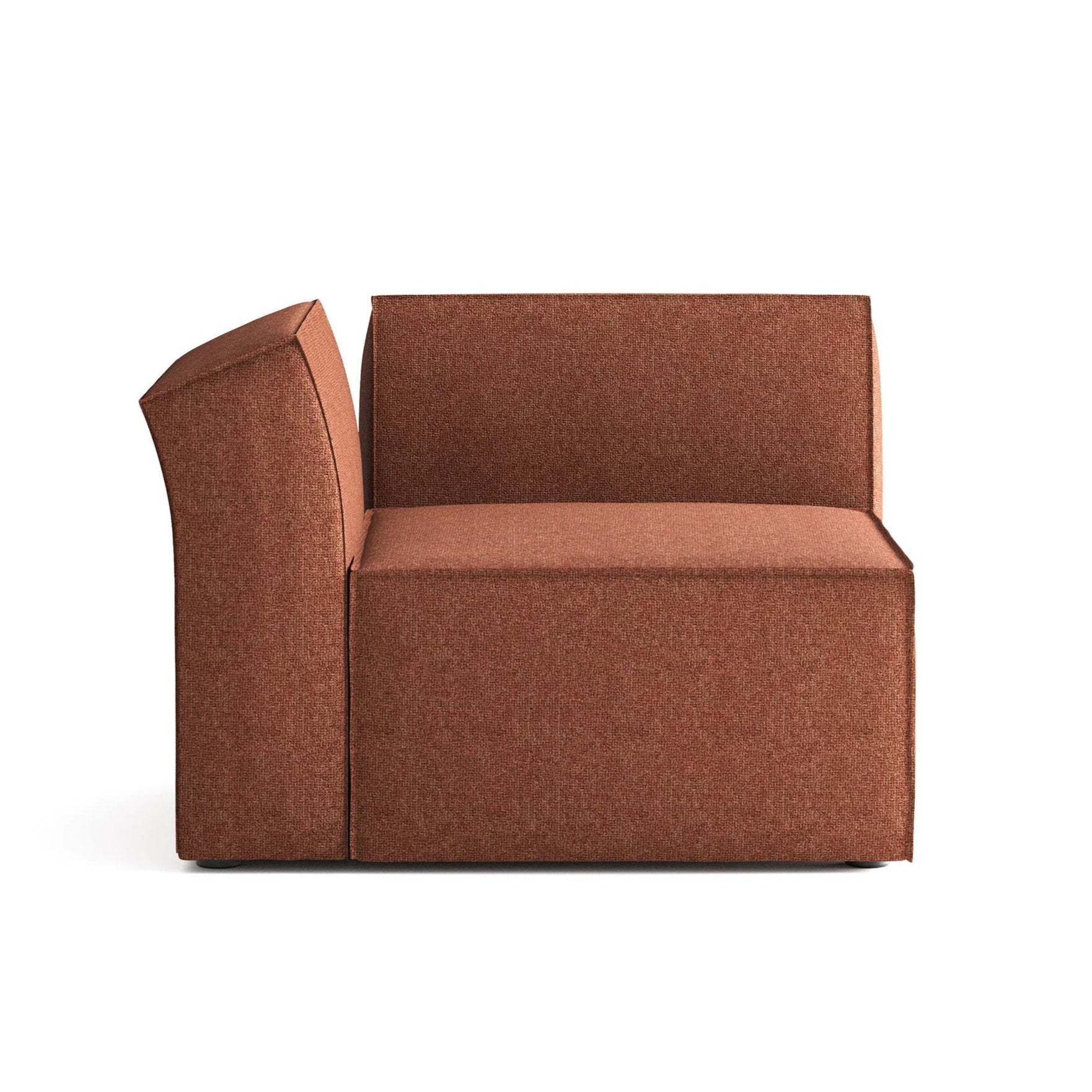 ANDO modular sofa - left module rusty